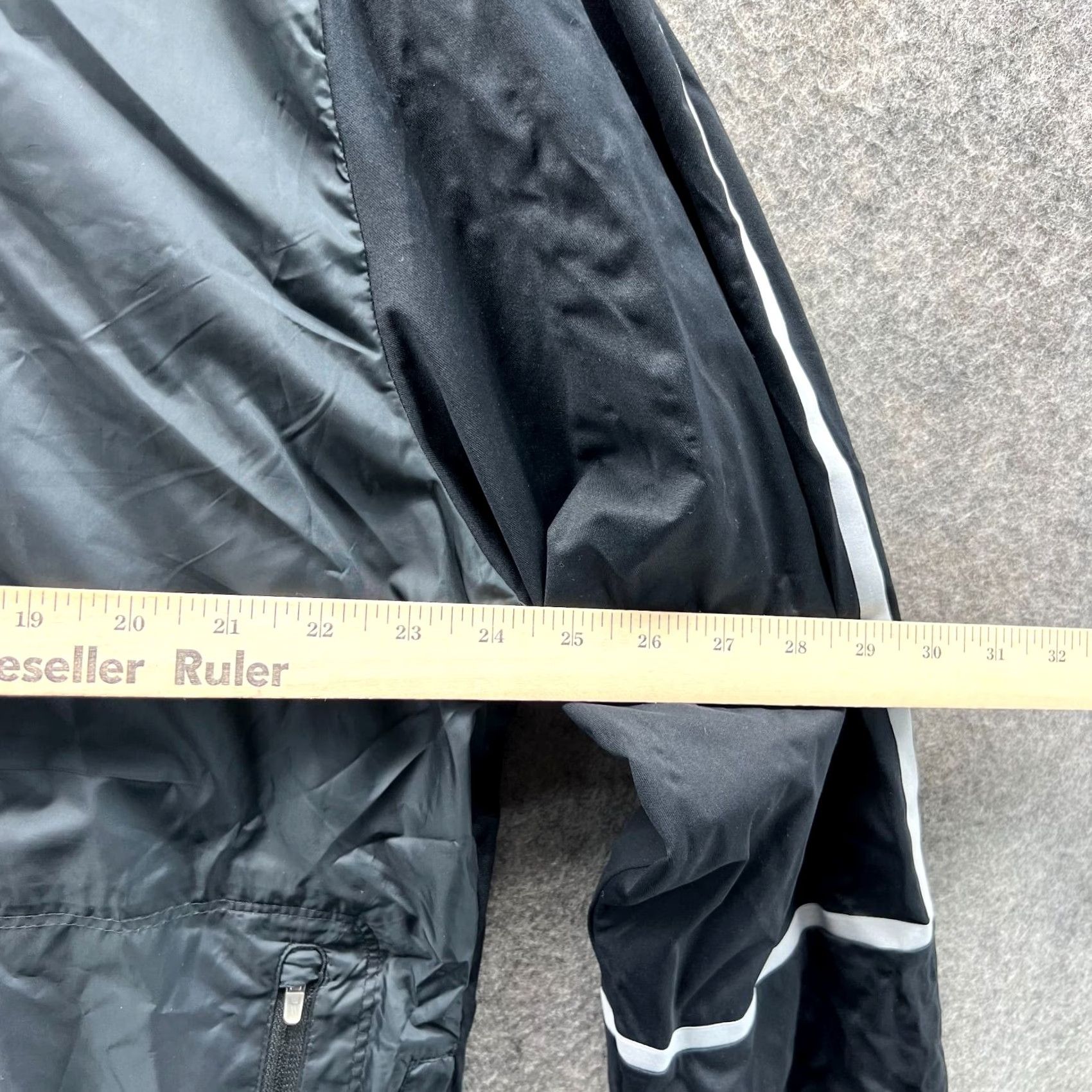 Nike Nike Jacket Men XL Black Windbreaker 1/4 Zip Logo PGA National Palm Beach Golf Windbreaker Jacket, 1/4 Zip, Nike, Black, XL, Men Size US XL / EU 56 / 4 - 5 Thumbnail