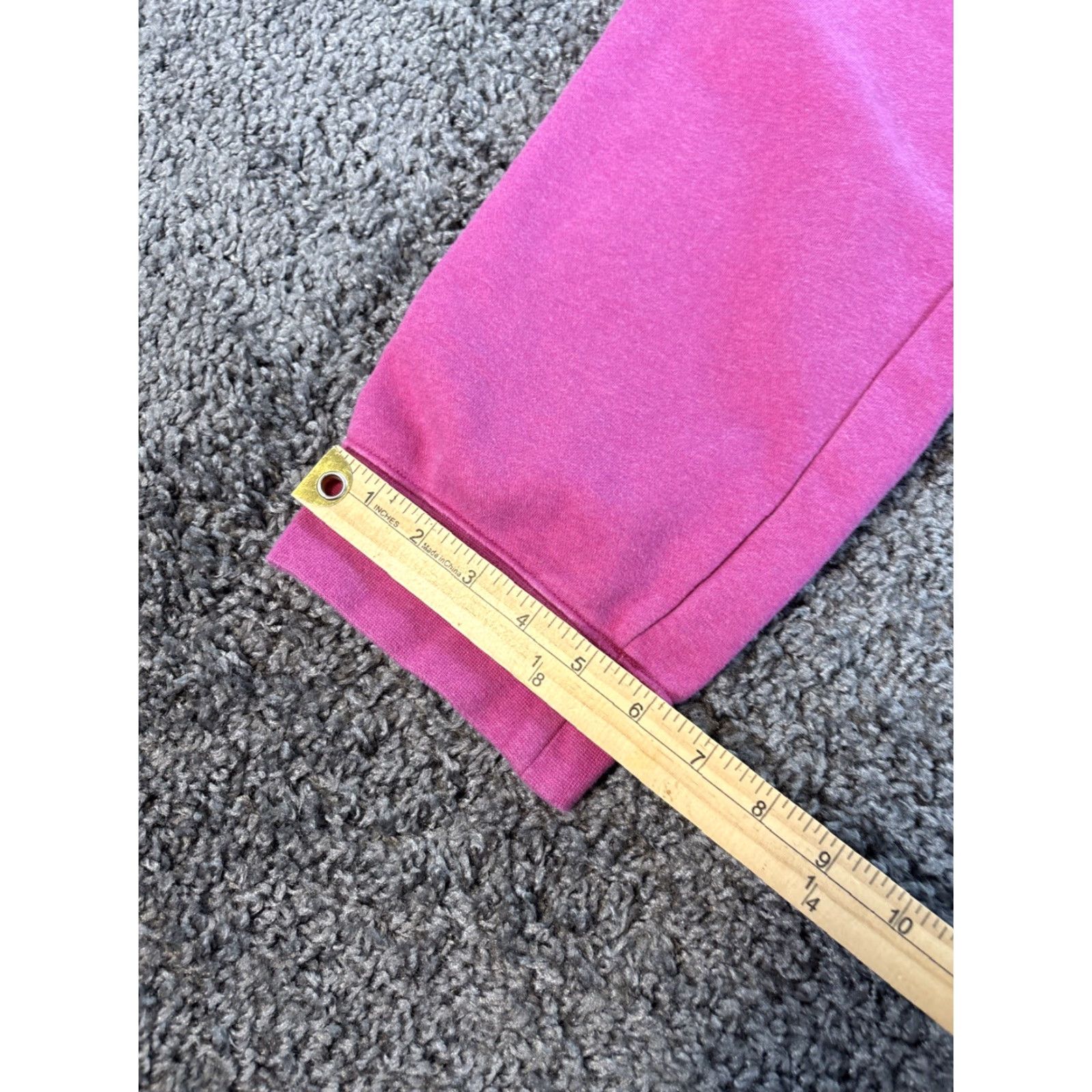 Nike Nike Pants Sweatpants Women 2XL Pink Fleece Elastic Waist Pockets Tapered Inseam 28" Regular Cross Training Gym Running BV4095-616 Size 40" / US 18 - 3 Thumbnail
