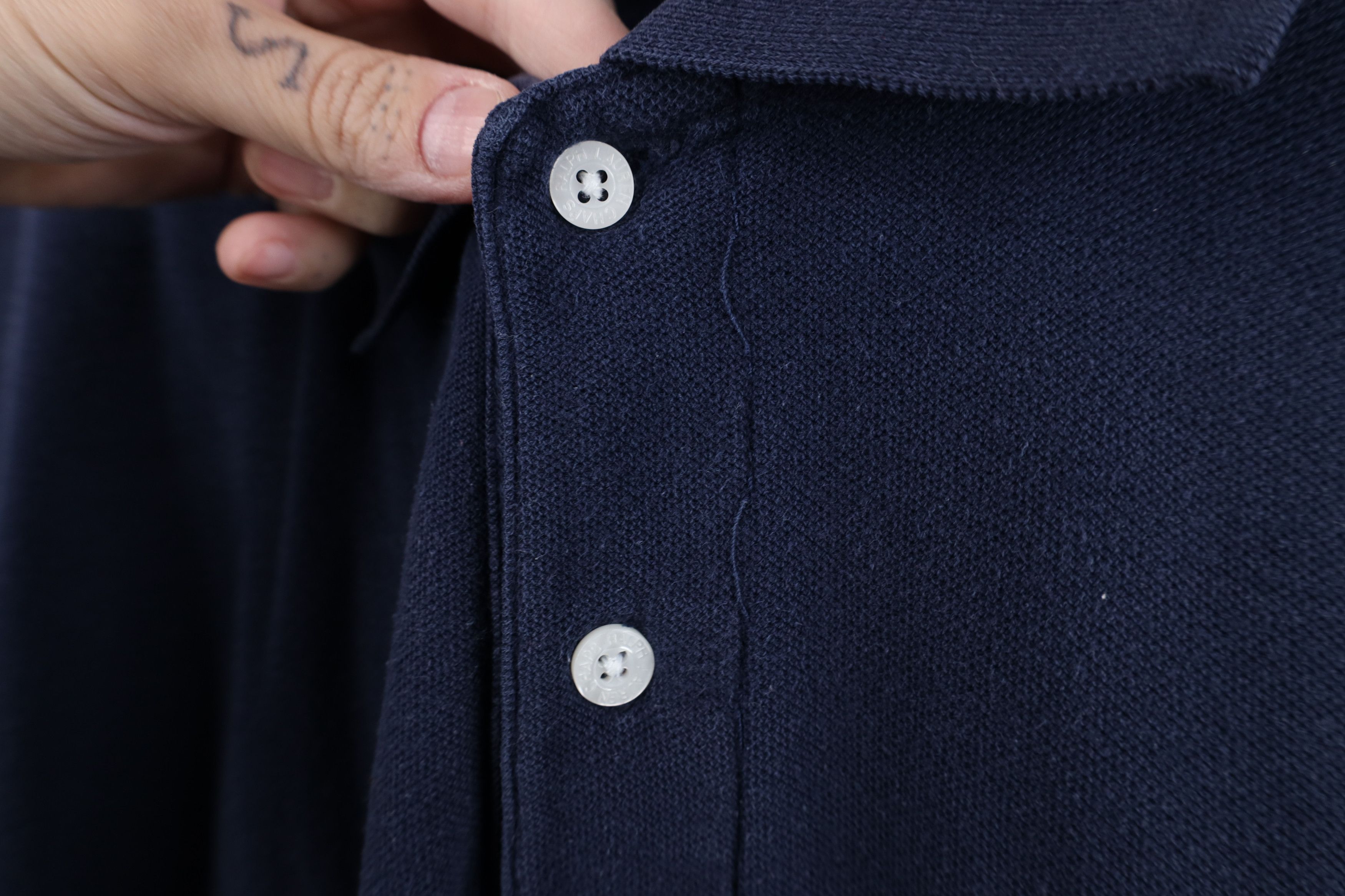 Ralph Lauren Vintage 90s Chaps Ralph Lauren Crest Baggy Fit Golf Polo Size US L / EU 52-54 / 3 - 5 Thumbnail
