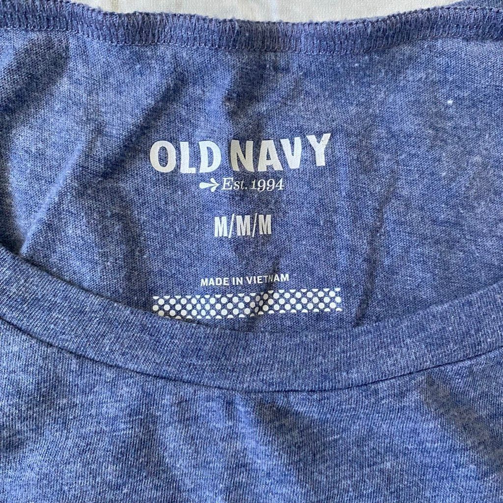 Old Navy Old Navy women M Crewneck w/raised textured logo short sleev Size M / US 6-8 / IT 42-44 - 6 Thumbnail