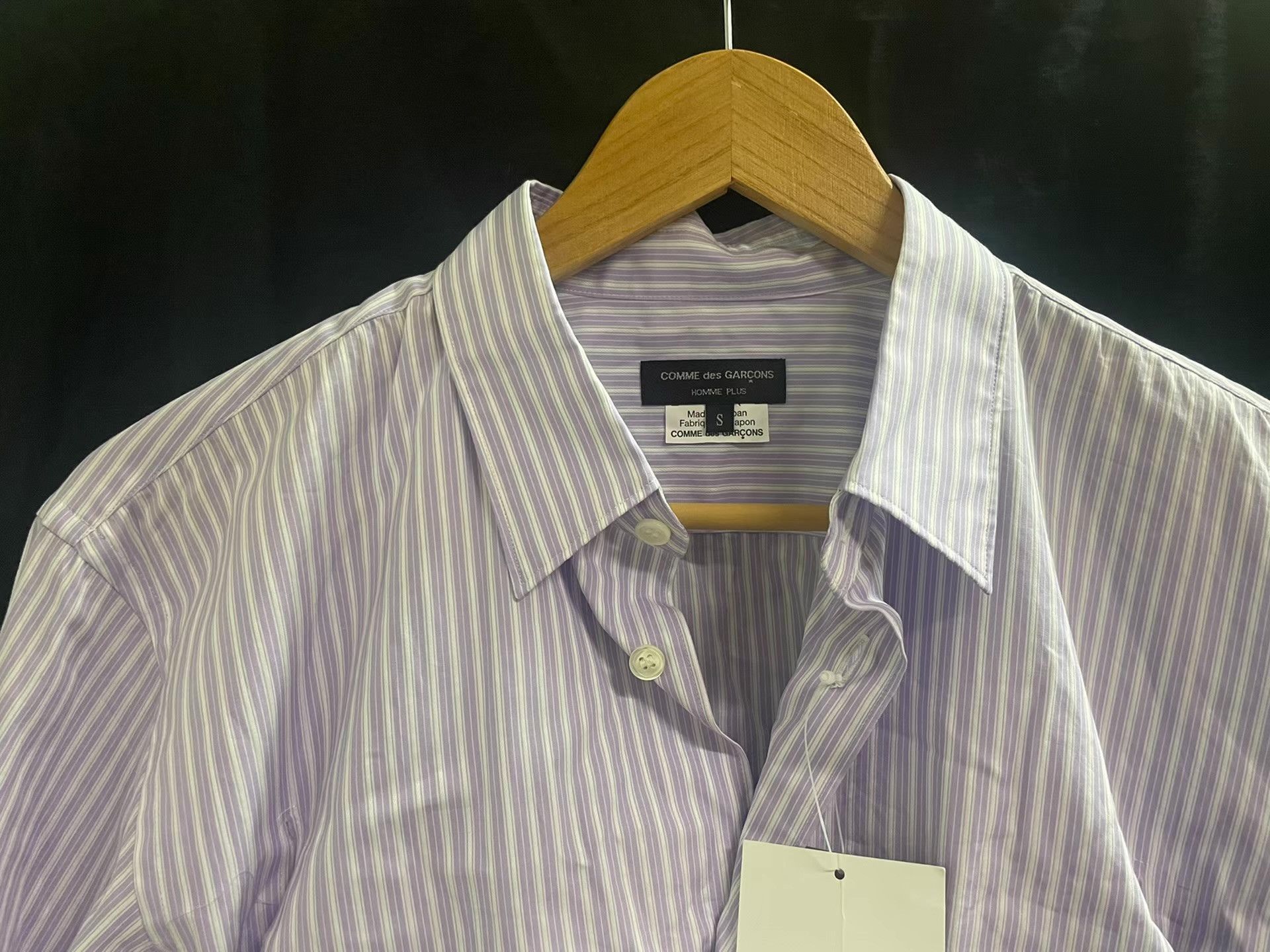 Comme des Garcons Comme des Garçons Homme Plus 19SS Ripped Shirt Ｑ21 Size US S / EU 44-46 / 1 - 5 Thumbnail