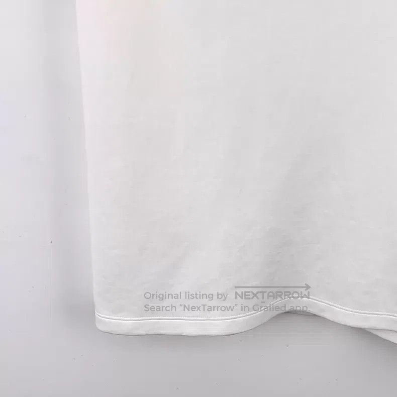 Loewe Loewe 25 Model White Logo Pattern Printed Cotton Crew Neck Size M / US 6-8 / IT 42-44 - 5 Thumbnail