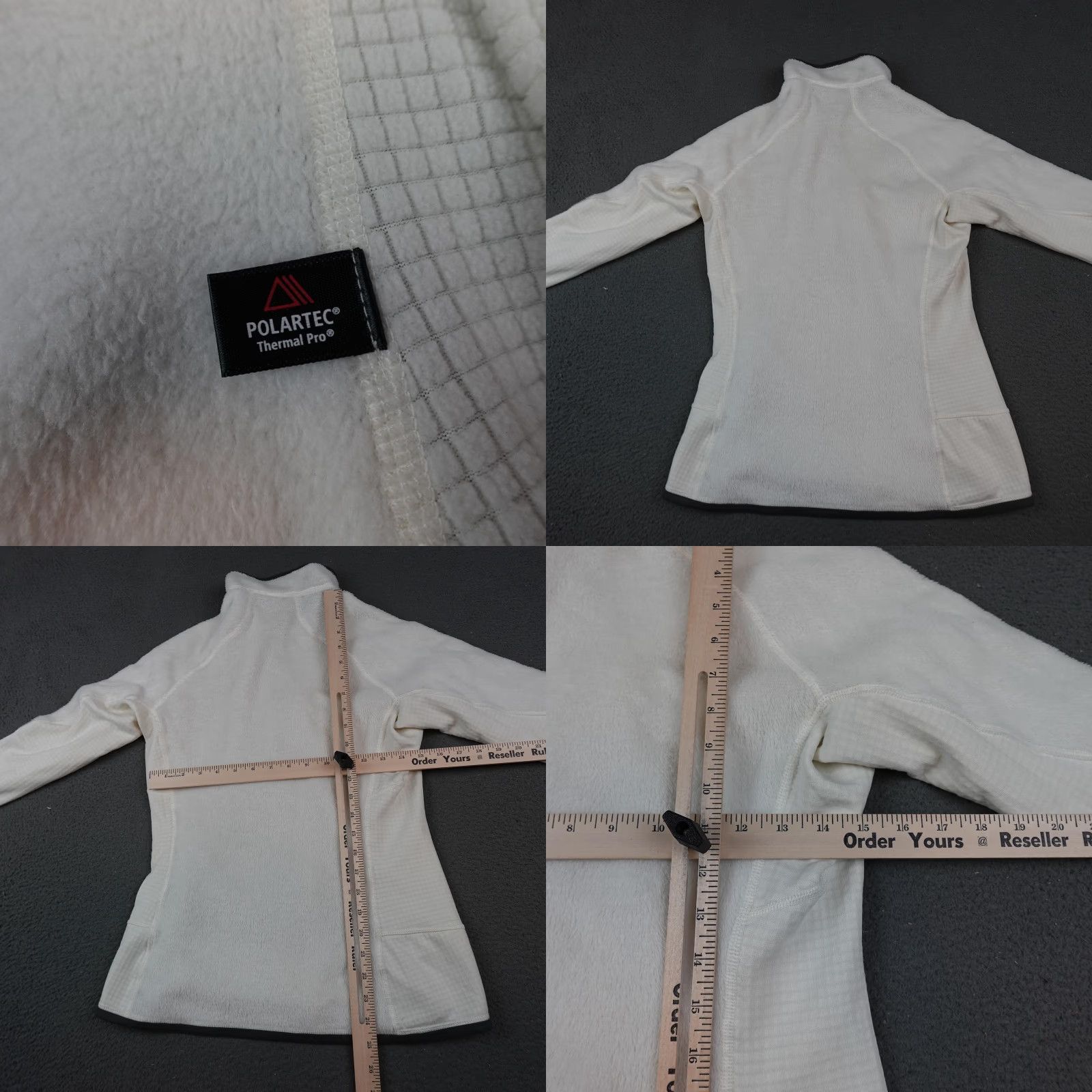 Patagonia Patagonia R2 Fleece Jacket Womens Medium White Sewanee Field Hockey Full Zip Jacket Size M / US 6-8 / IT 42-44 - 8 Thumbnail