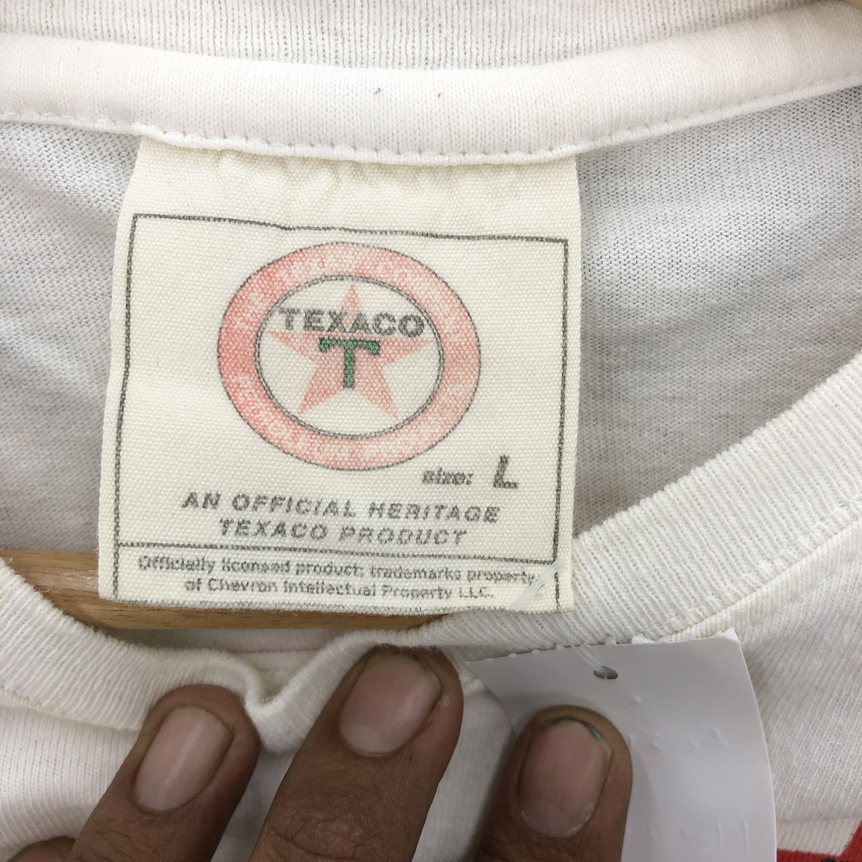Vintage Vintage 90's Texaco T Shirt Texaco Crewneck Tees Size US M / EU 48-50 / 2 - 8 Thumbnail