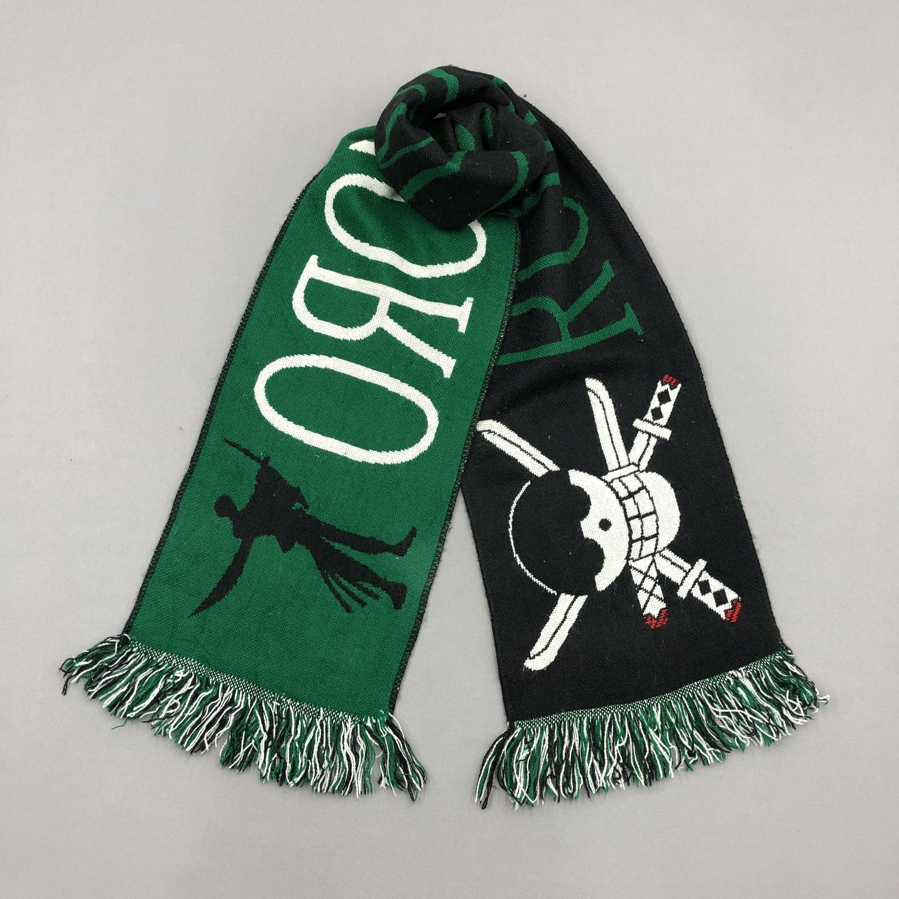 Anime Vintage One Piece Scarf Anime Japanese Muffler Wool Scarves Size ONE SIZE - 1 Thumbnail