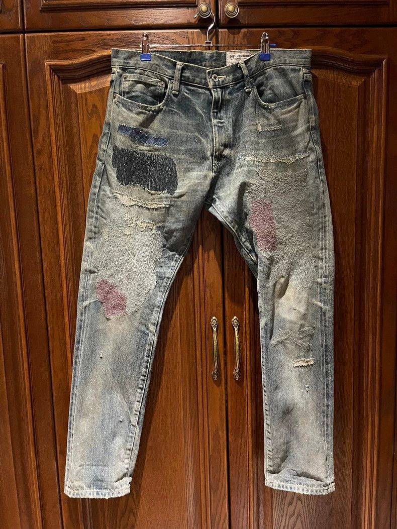 Neighborhood Neighborhood NBHD 17AW Denim Jeans Size US 34 / EU 50 - 1 Thumbnail