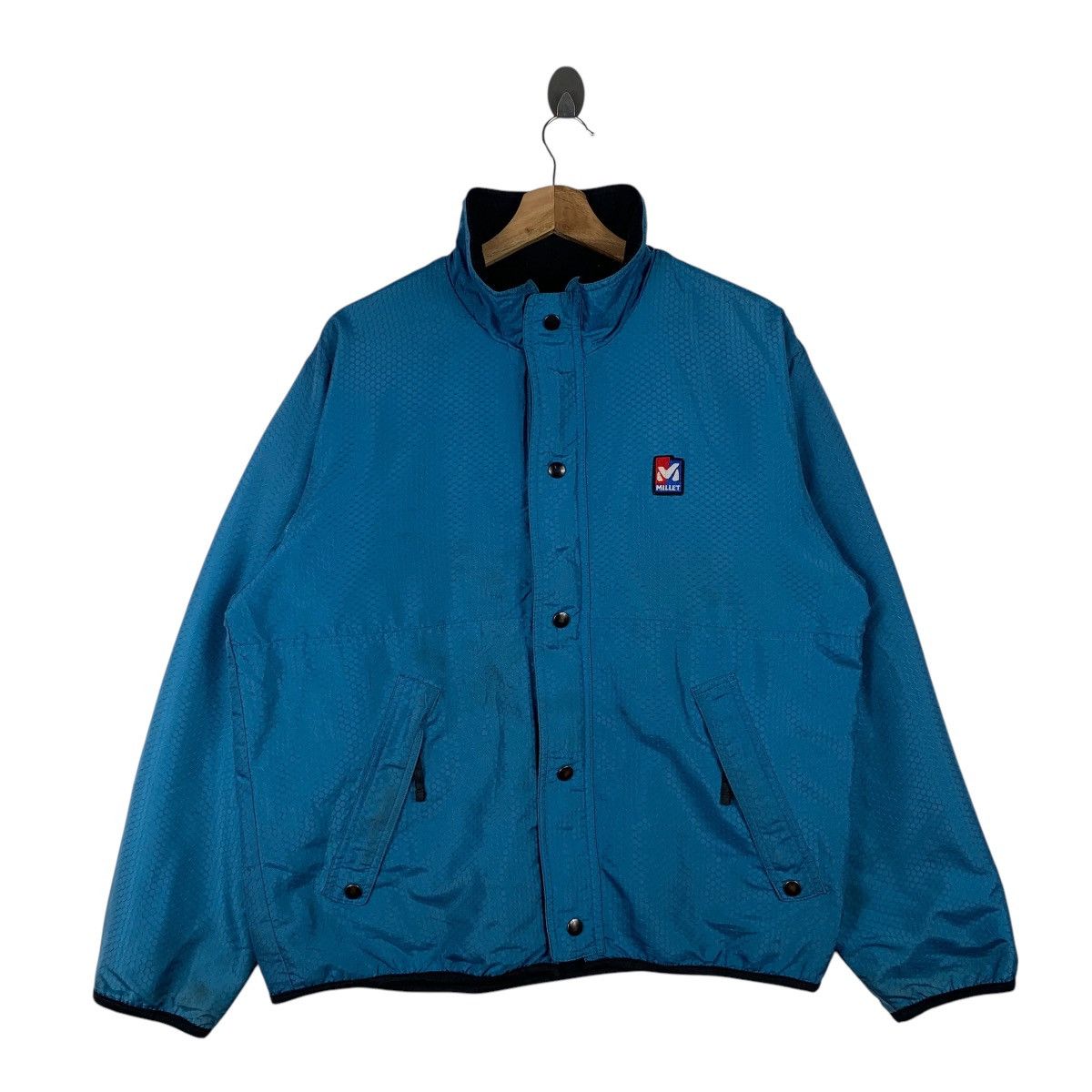 Vintage Vintage MILLET Outdoor Sportswear Reversible Zipper Jacket Size US M / EU 48-50 / 2 - 1 Thumbnail