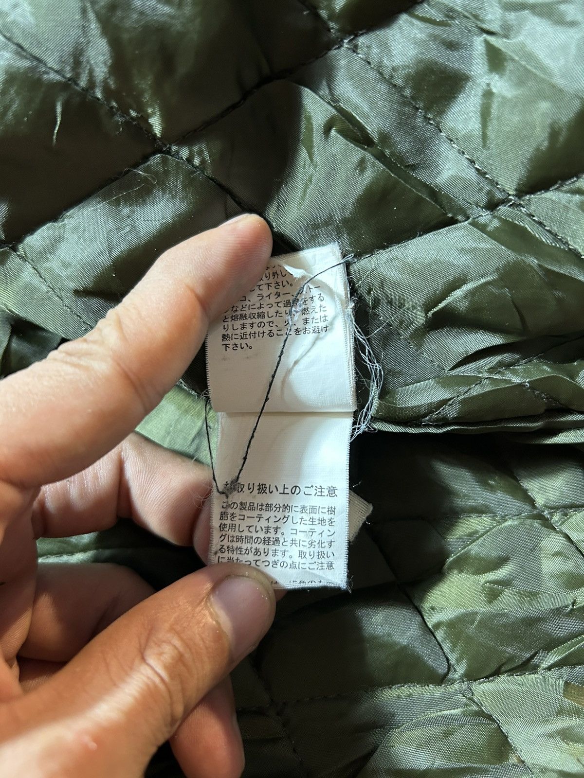In The Attic In The Attic Olive Green Military Style Jacket Size US M / EU 48-50 / 2 - 17 Thumbnail