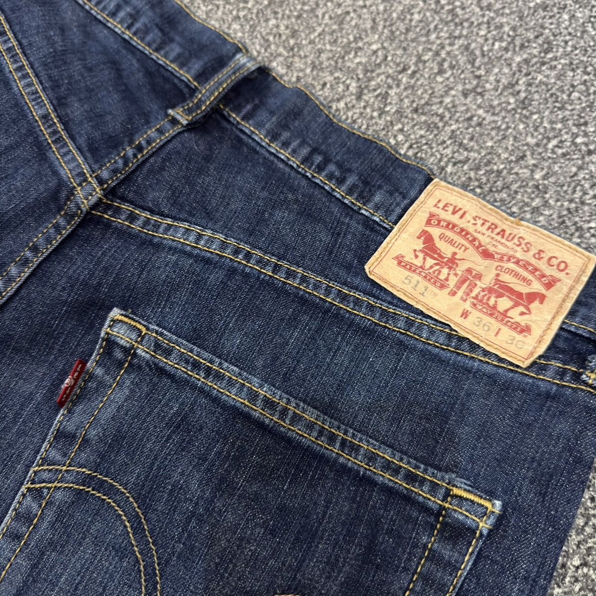 Levi's Made & Crafted 🔥 Y2k Levis 511 Denim W36 Size US 36 / EU 52 - 9 Thumbnail