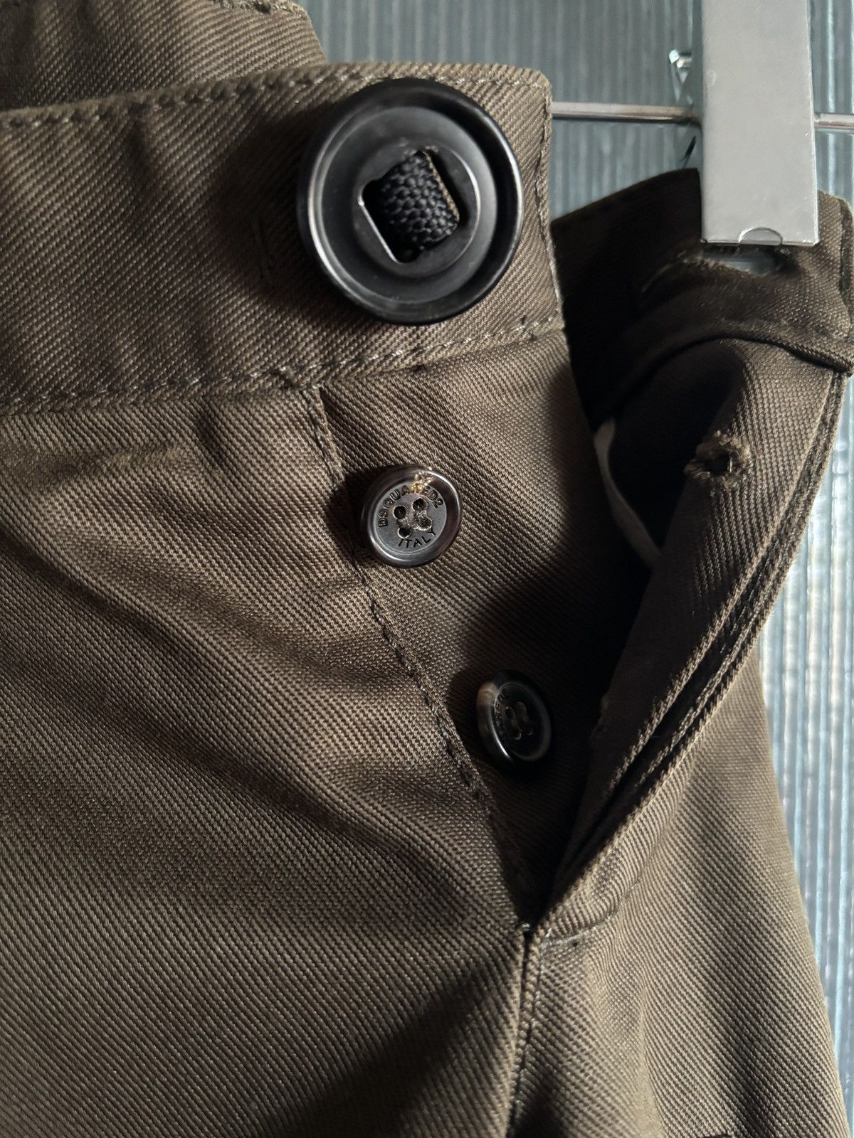 Dsquared2 Dsquared2 Icon Cropped Cargo Pants Size 42 Utility Military Size 28" / US 6 / IT 42 - 4 Thumbnail