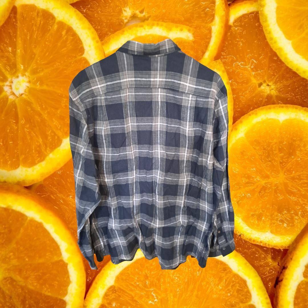 Other Blue Mountain Dark Blue Flannel Button Up Shirt Size Large Size US L / EU 52-54 / 3 - 3 Thumbnail