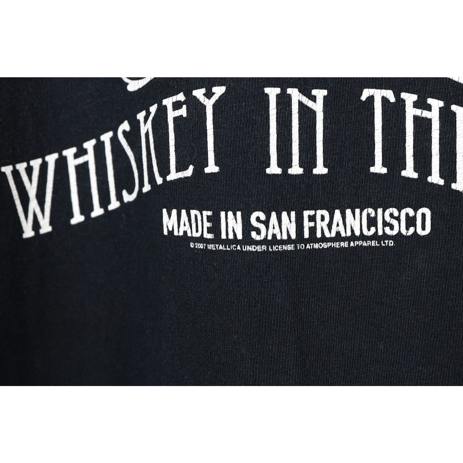 Metallica Vintage Metallica Whiskey In The Jar Merch Graphic Tee Size US L / EU 52-54 / 3 - 6 Thumbnail