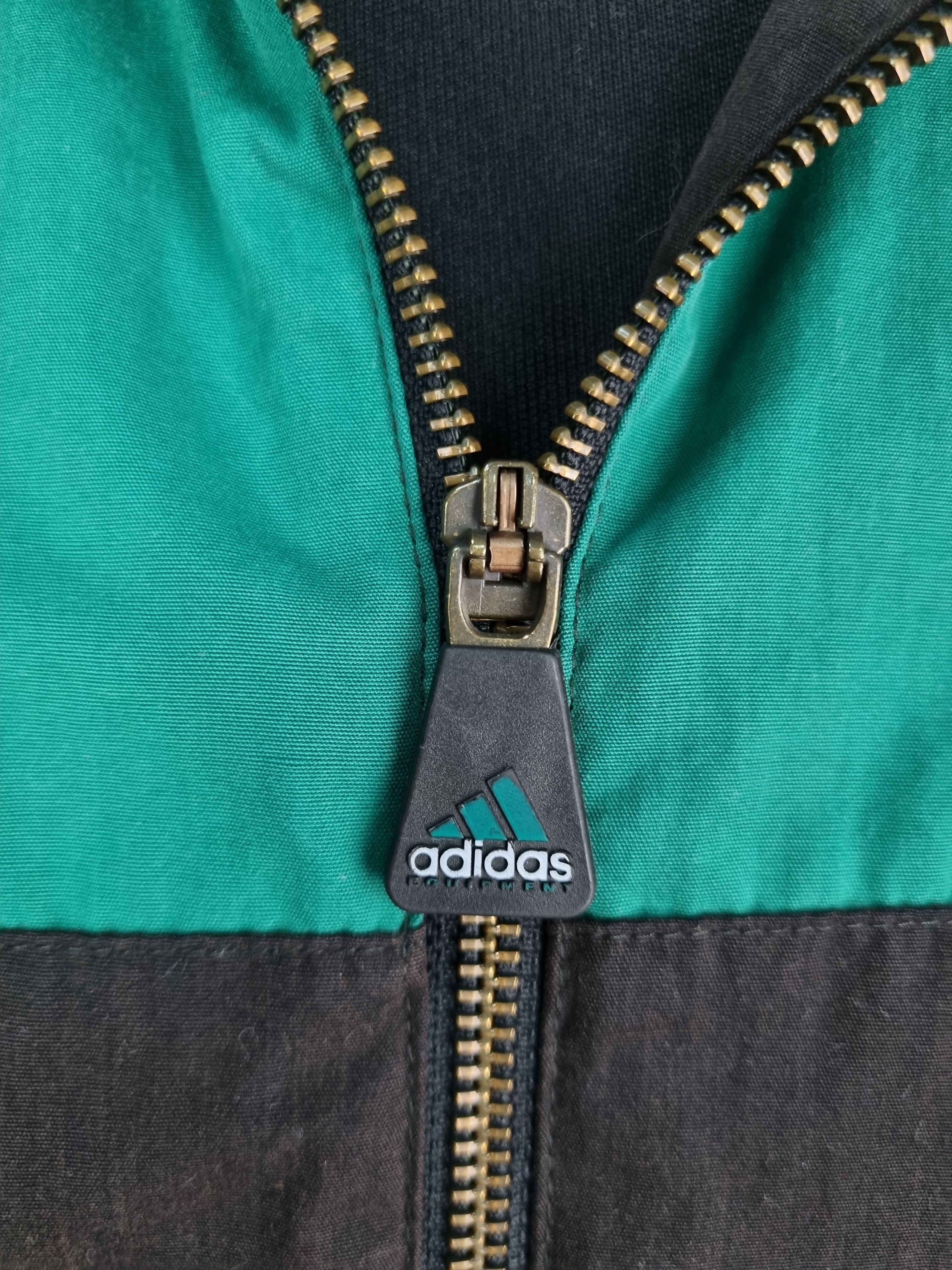 Adidas 90s Adidas Equipment Vintage Big Logo Track Top Size US M / EU 48-50 / 2 - 10 Thumbnail