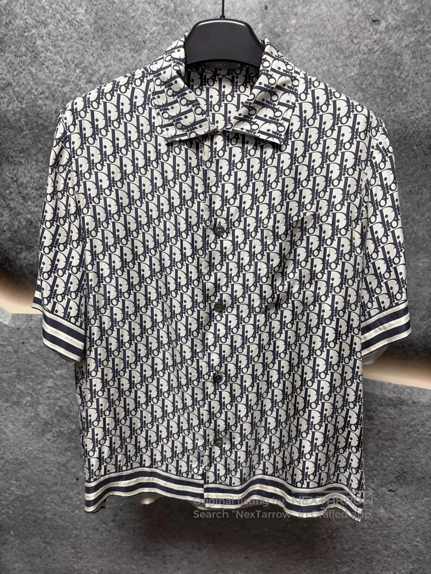 Dior Multi Pattern Short Sleeve Button-Up Shirt. Size US M / EU 48-50 / 2 - 1 Thumbnail
