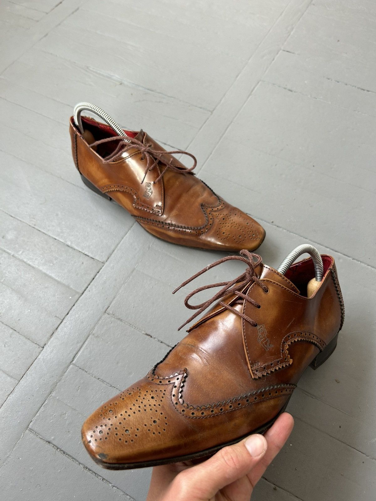 Jeffery West Jeffery West leather shoes vintage Size US 9 / EU 42 - 2 Thumbnail