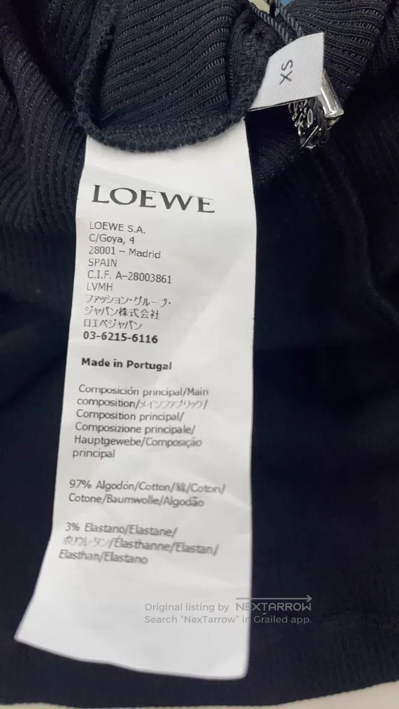 Loewe Loewe Black Sleeveless Elastic Dress Size XS / US 0-2 / IT 36-38 - 4 Thumbnail