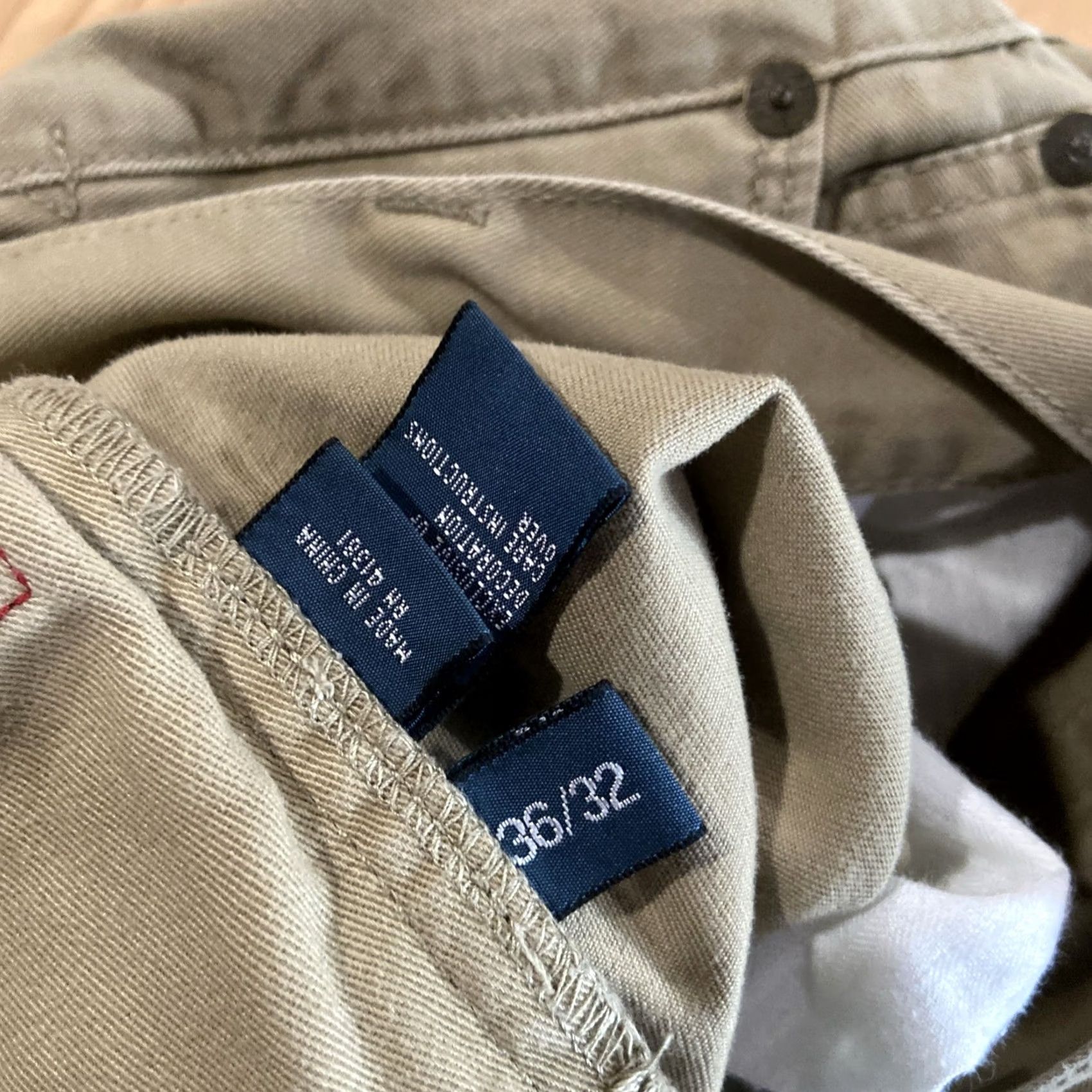 Polo Ralph Lauren Polo Ralph Lauren Chino Pants 5 Pocket Flat Front Khaki Beige Regular 36 x 32 Men’s Shirts? Size US M / EU 48-50 / 2 - 6 Thumbnail