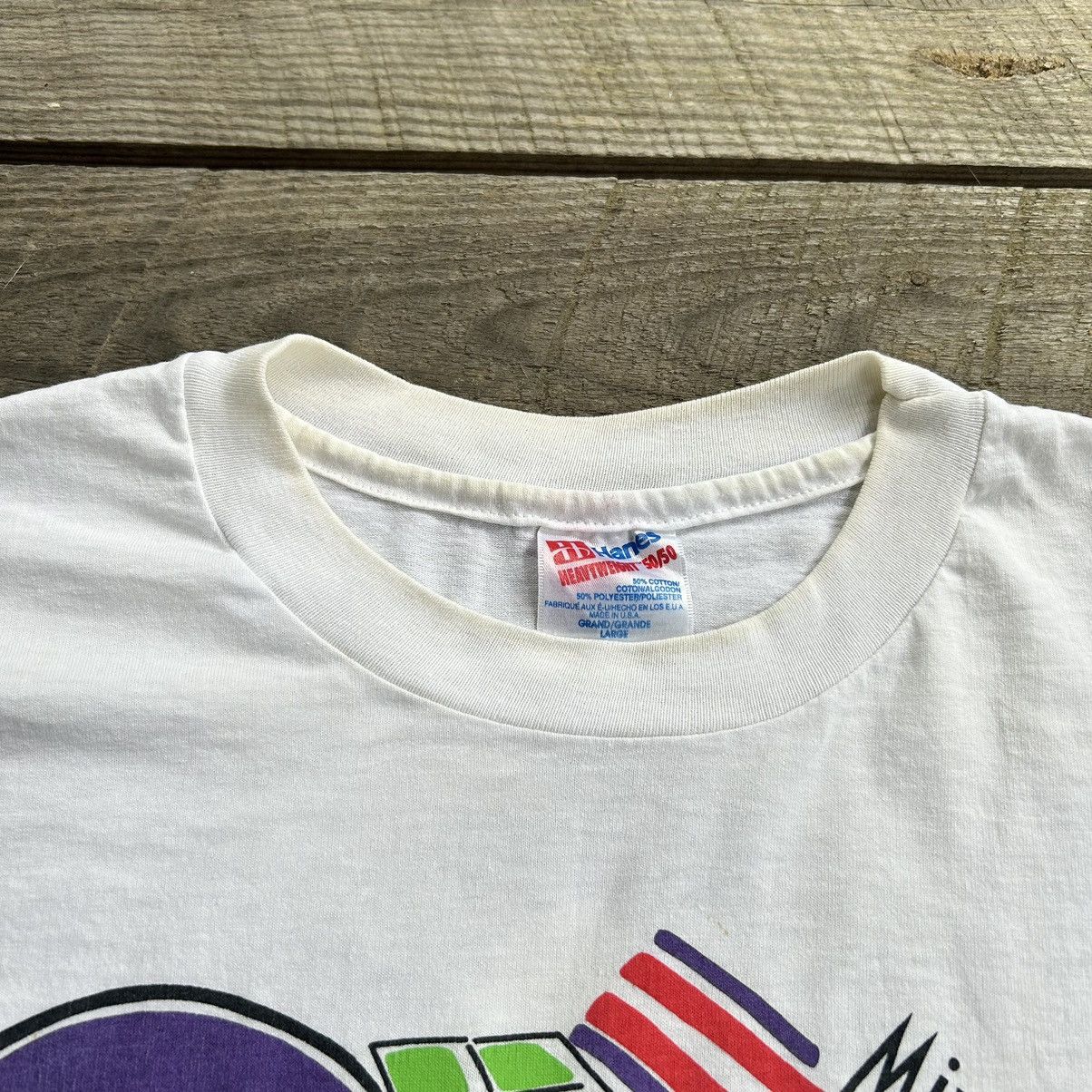 Vintage Vintage 90s Mixed League Texas Tennis BMW Car T Shirt Size US L / EU 52-54 / 3 - 5 Thumbnail
