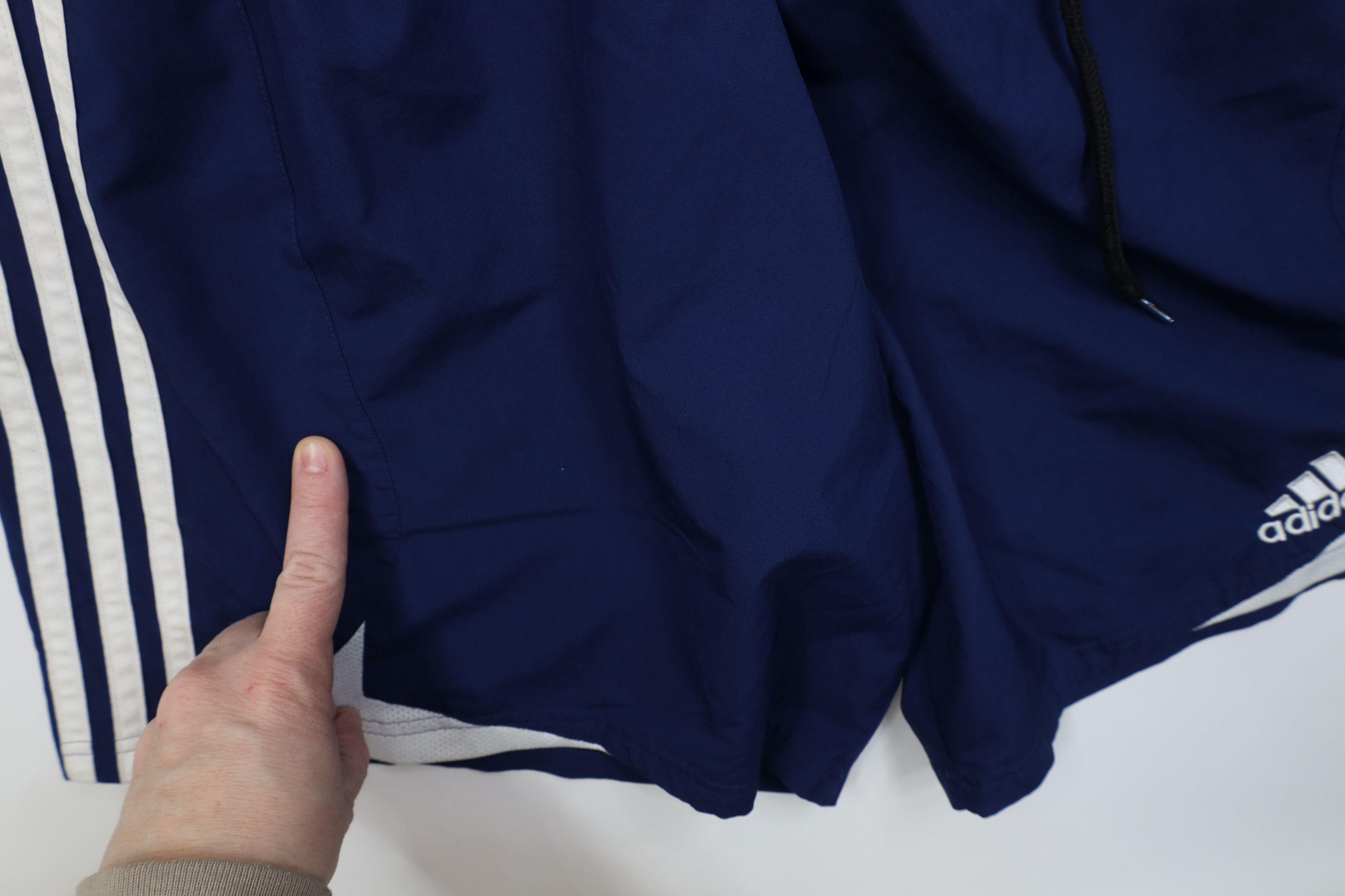 Adidas Vintage Y2K 2005 Adidas Running Jogging Soccer Shorts Blue Size US 34 / EU 50 - 8 Thumbnail