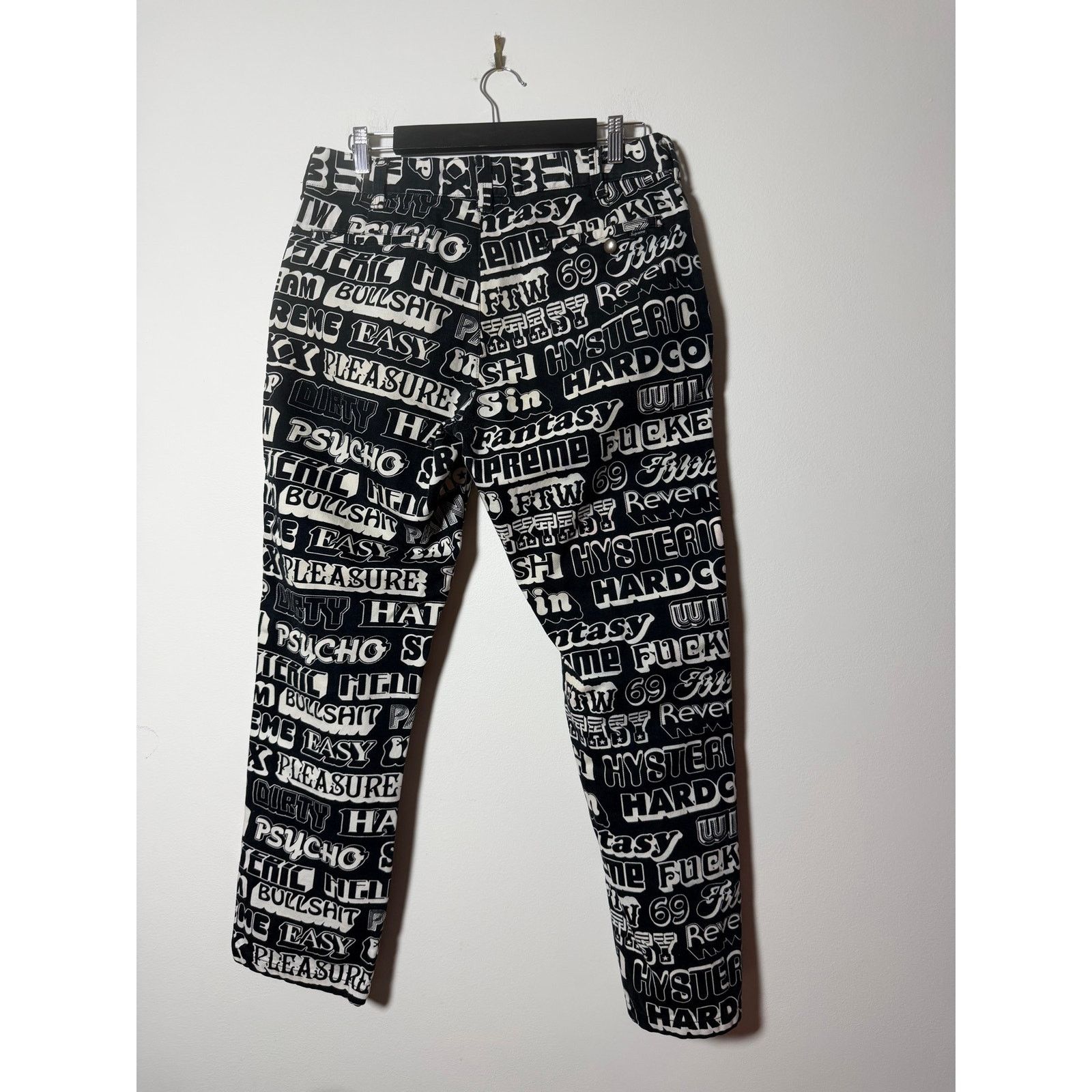 Supreme Supreme Hysteric Glamour Text Work Pant Size US 32 / EU 48 - 4 Thumbnail
