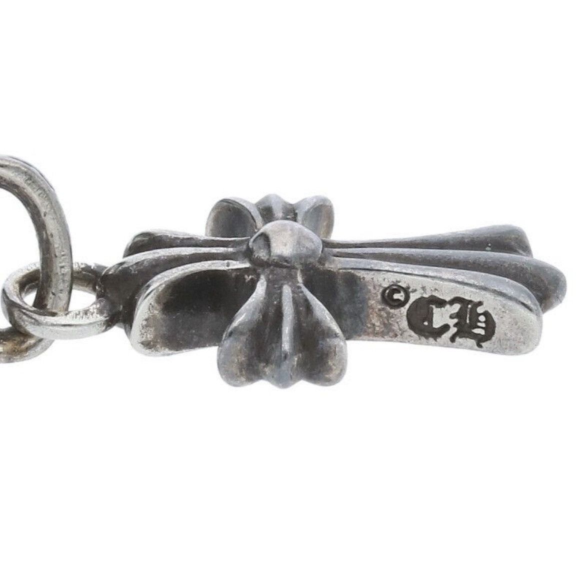 Chrome Hearts Chrome Hearts Pink Sapphire Silver Earring Size ONE SIZE - 3 Thumbnail