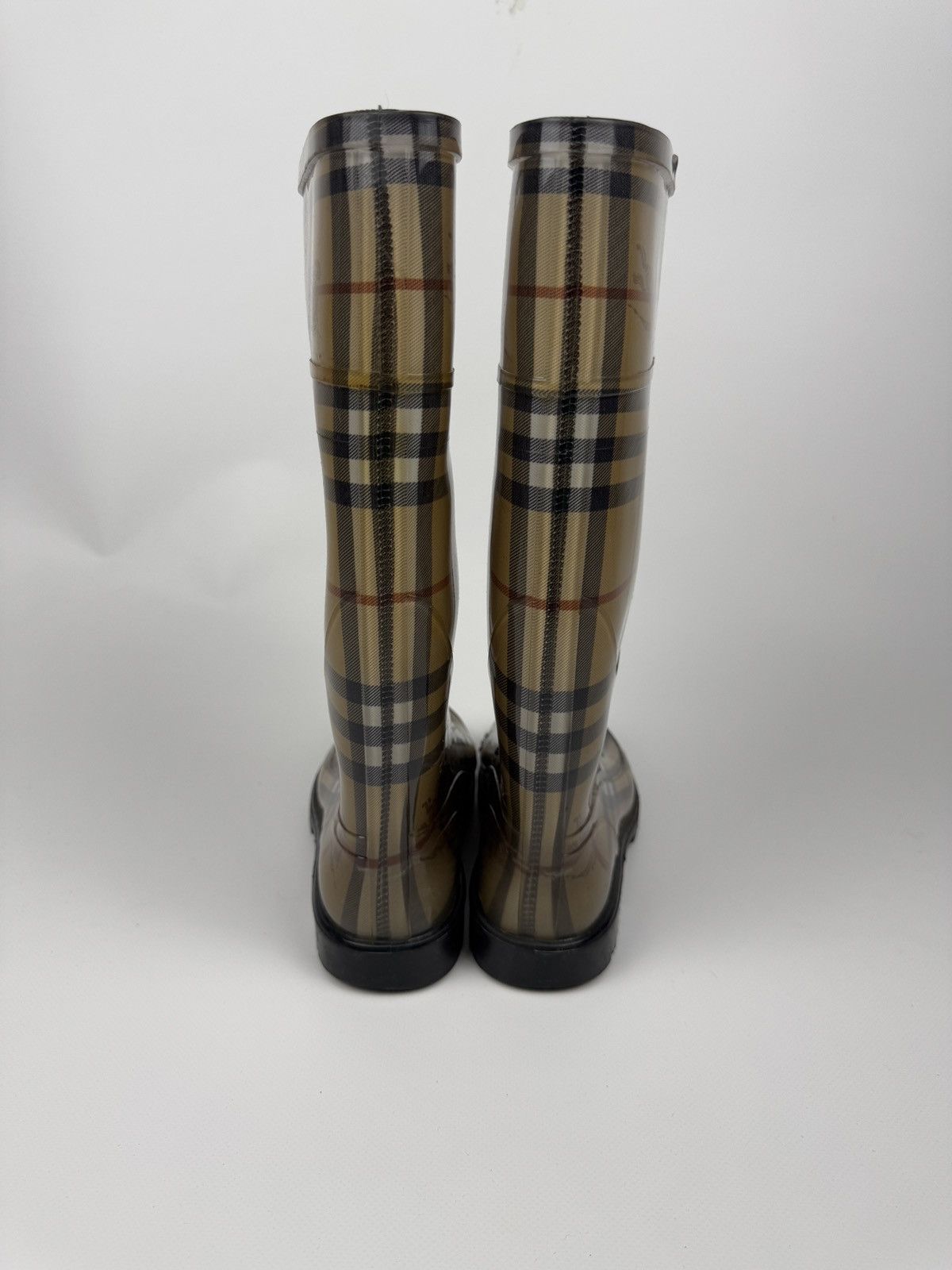 Burberry Burberry Rain Boots Nova Check Y2K Size US 6 / IT 36 - 5 Thumbnail
