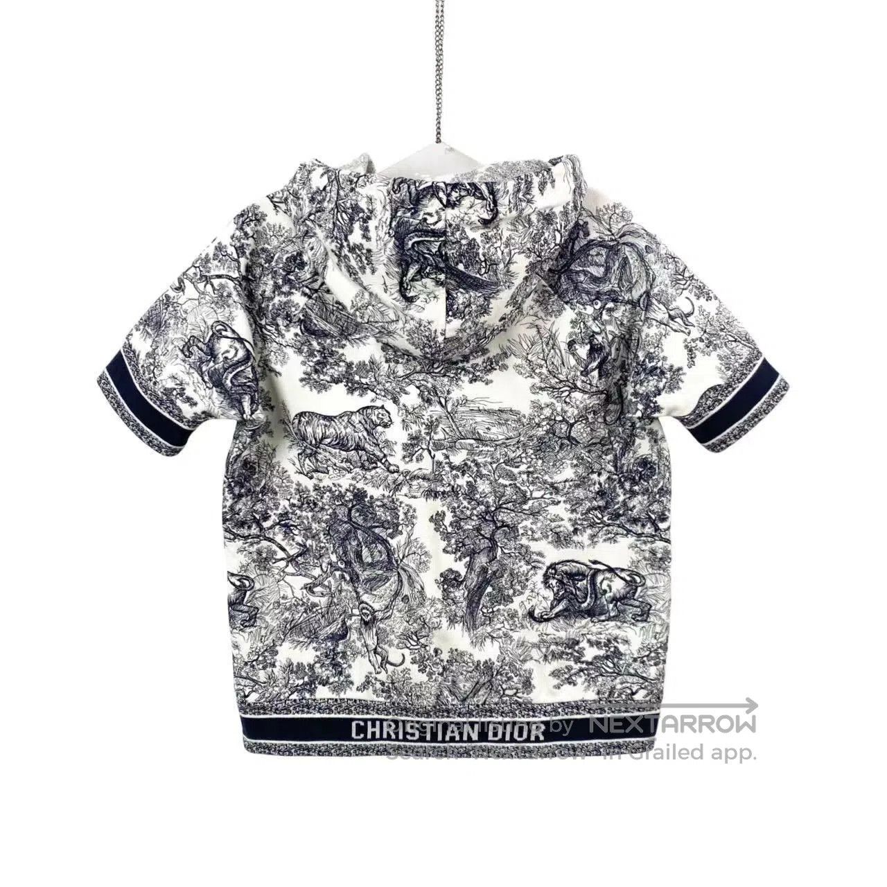 Dior Dior Jungle Zoo printed hooded sweatshirt| Size S / US 4 / IT 40 - 2 Thumbnail