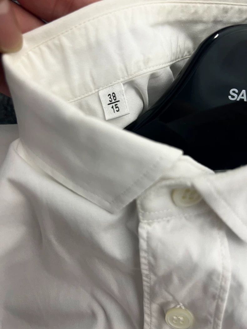 Saint Laurent Paris Saint laurent paris size 38 15 Spring/Summer White Shirt w Size US M / EU 48-50 / 2 - 4 Thumbnail