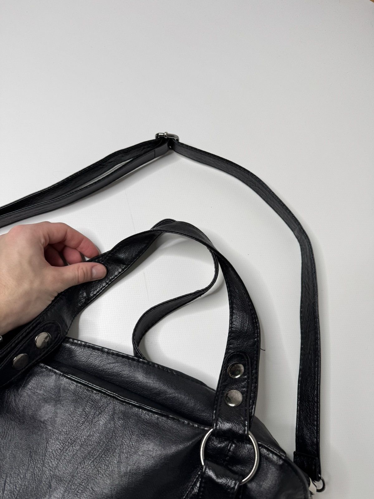 Vintage Vintage black shoulder bag avant garde swag if6was9 lgb y2k Size ONE SIZE - 3 Thumbnail
