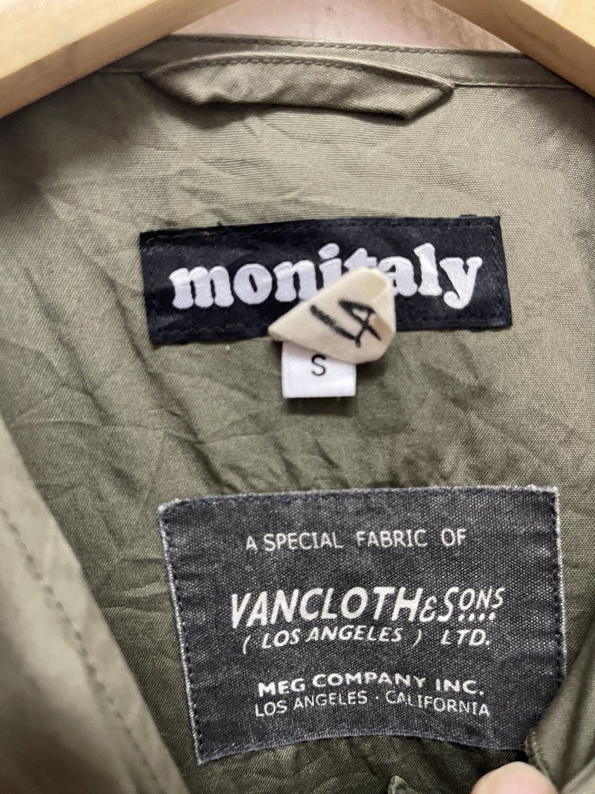 Monitaly 90’s Monitaly LA Oversized Jacket Kimono Inspired Size US XXL / EU 58 / 5 - 4 Thumbnail