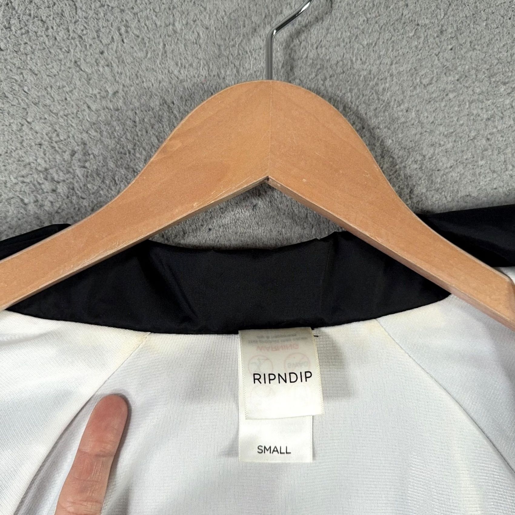 RIPNDIP RIPNDIP Jacket Mens Small Black We Out Here Alien Windbreaker Streetwear Coach Size US S / EU 44-46 / 1 - 3 Thumbnail