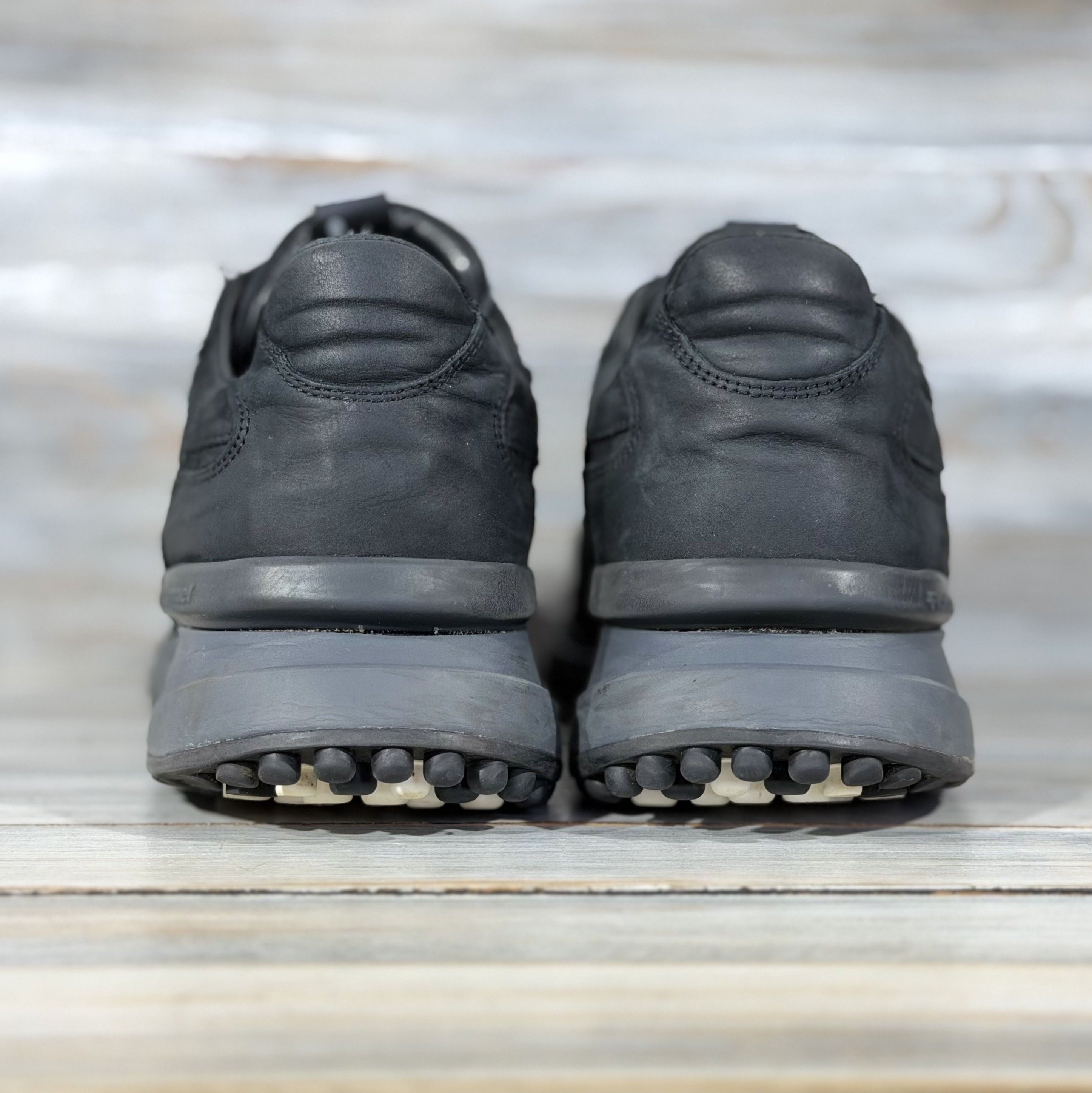 Floris van Bommel FLORIS VAN BOMMEL Noppi Black Leather Sneakers Luxury Size US 10.5 / EU 43-44 - 6 Thumbnail