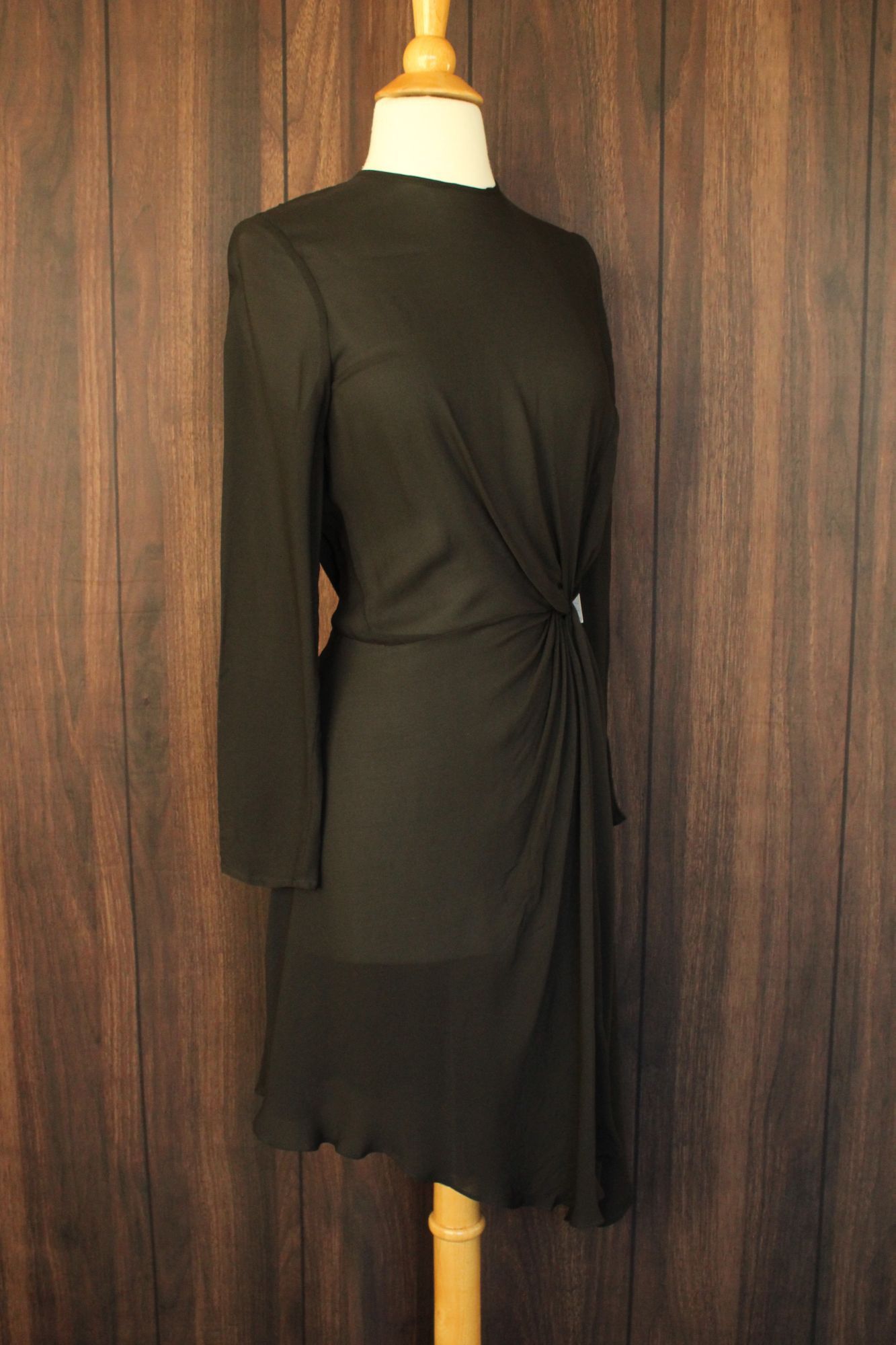 Anine Bing Anine Bing New With Tags Black Dress, Sz Small, Silk Chiffon Size S / US 4 / IT 40 - 5 Thumbnail
