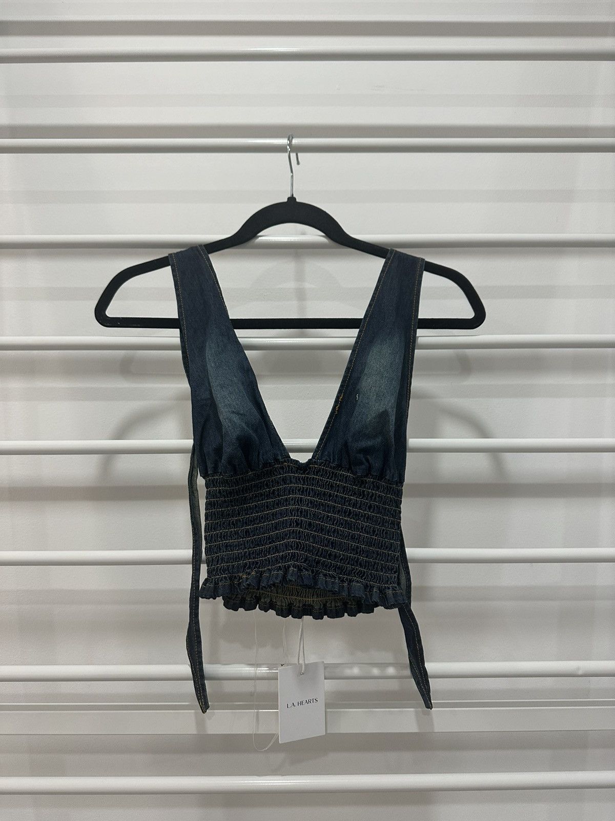Other Denim Halter Top Size S / US 4 / IT 40 - 3 Thumbnail