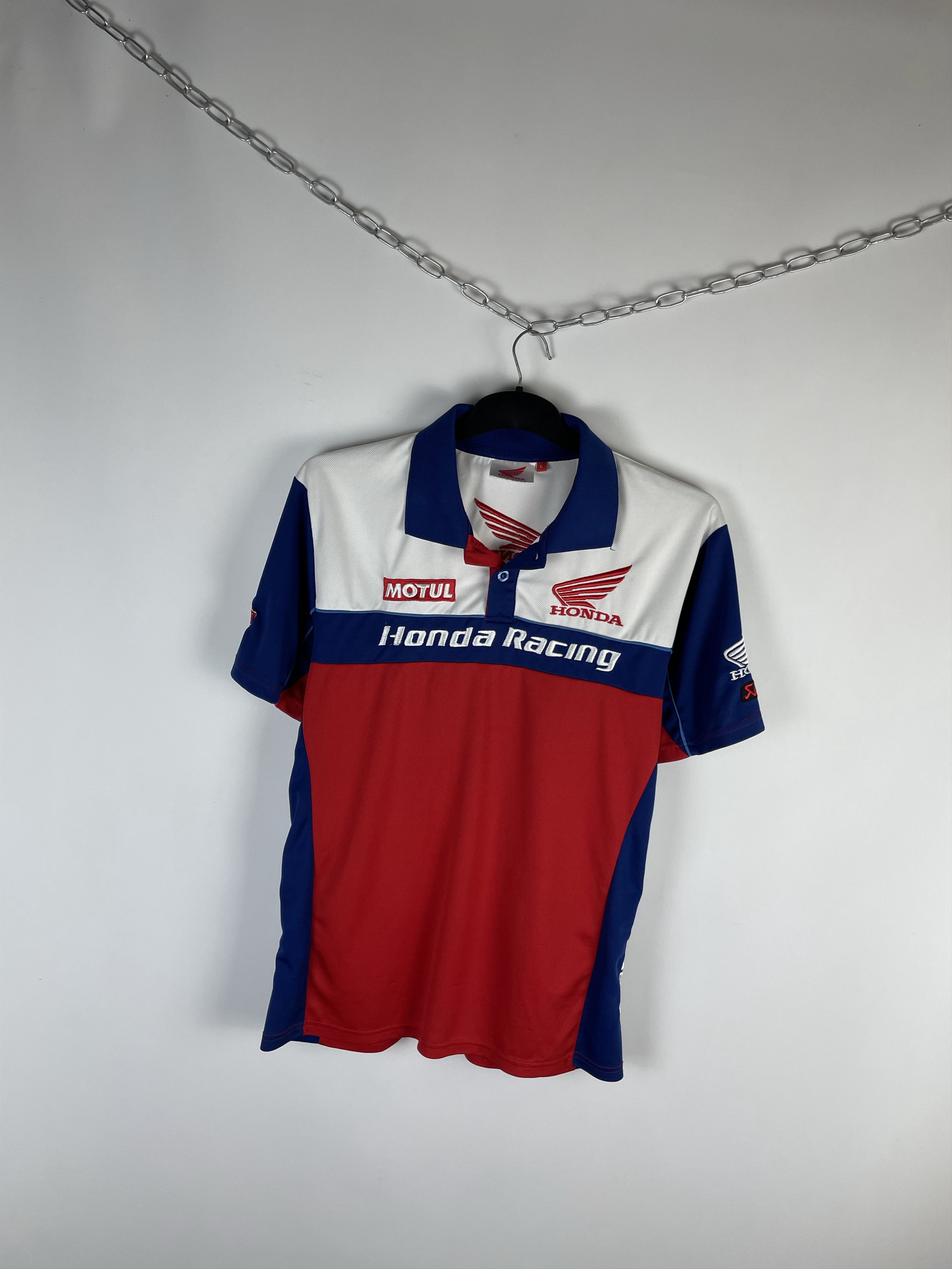 Honda × Vintage Honda Racing Polo Shirt Size US L / EU 52-54 / 3 - 2 Thumbnail