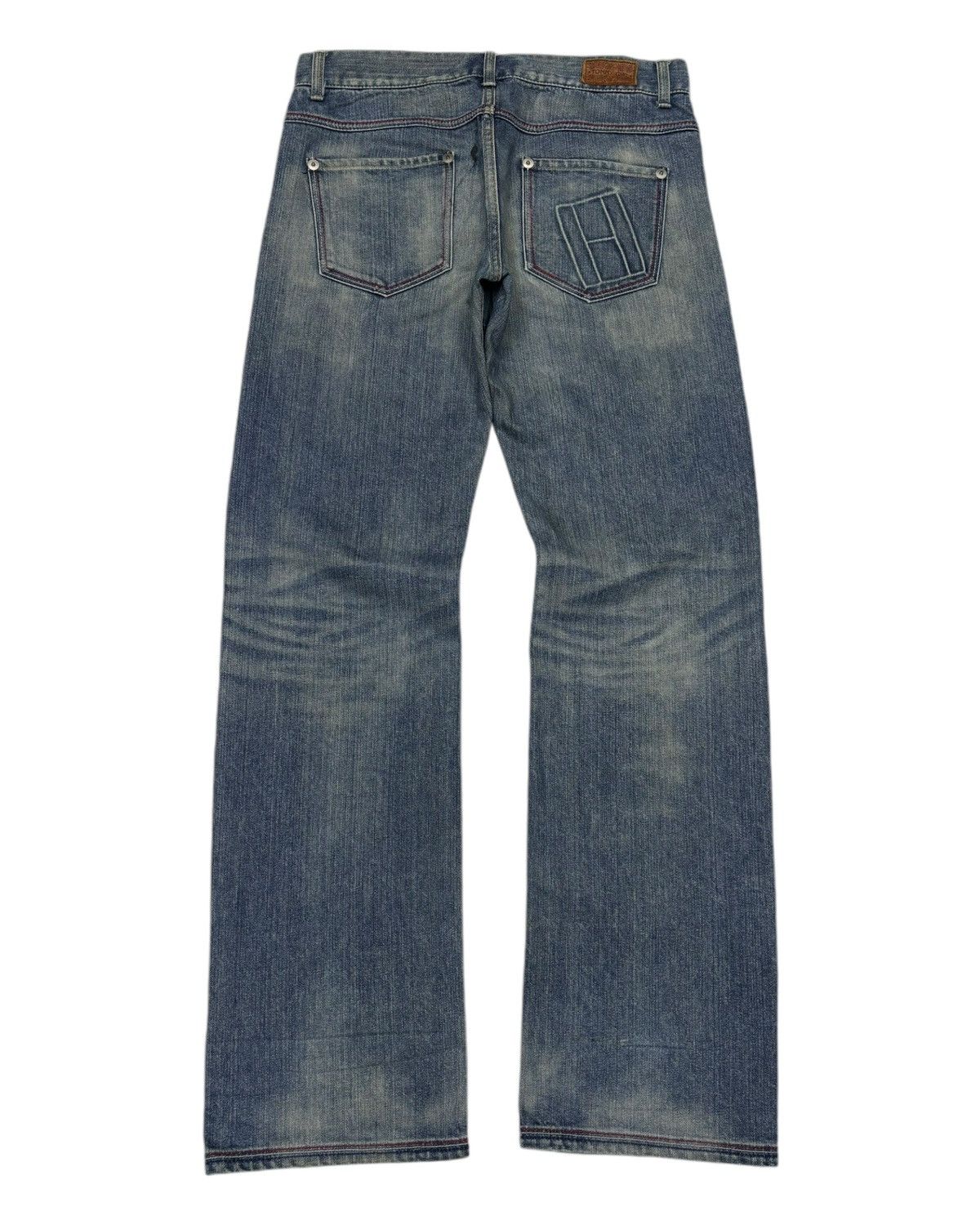 Hysteric Glamour × Tommy Hilfiger Tommy Hilfiger Straight Cut Blue Denim Jeans Size US 32 / EU 48 - 8 Thumbnail