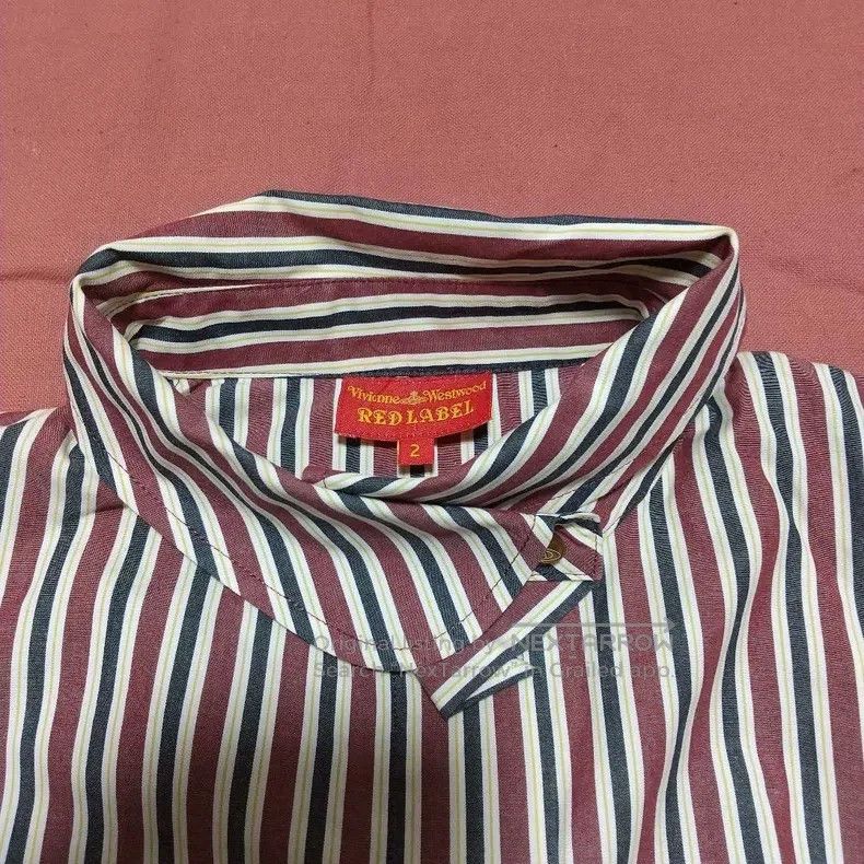 Vivienne Westwood Vivienne Westwood Asymmetrical Striped Shirt Size M / US 6-8 / IT 42-44 - 6 Thumbnail