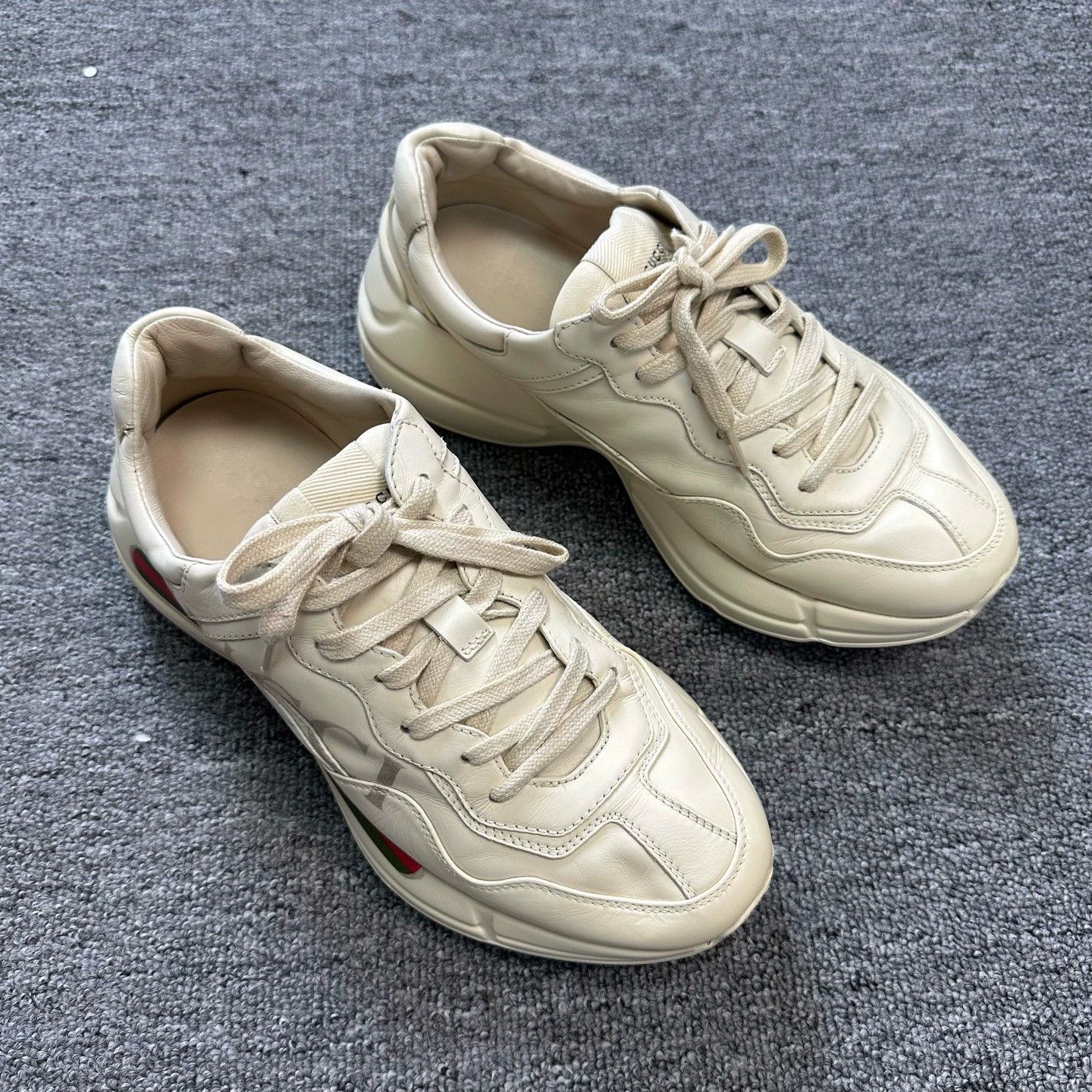 Gucci gucci classic dad sneakers in beige color Size US 7 / EU 40 - 2 Thumbnail