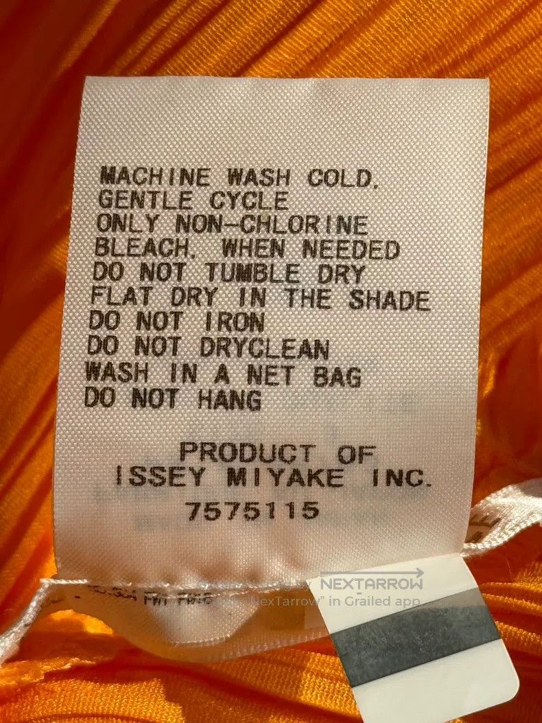 Issey Miyake Issey Miyake Orange Dress Size L / US 10 / IT 46 - 4 Thumbnail