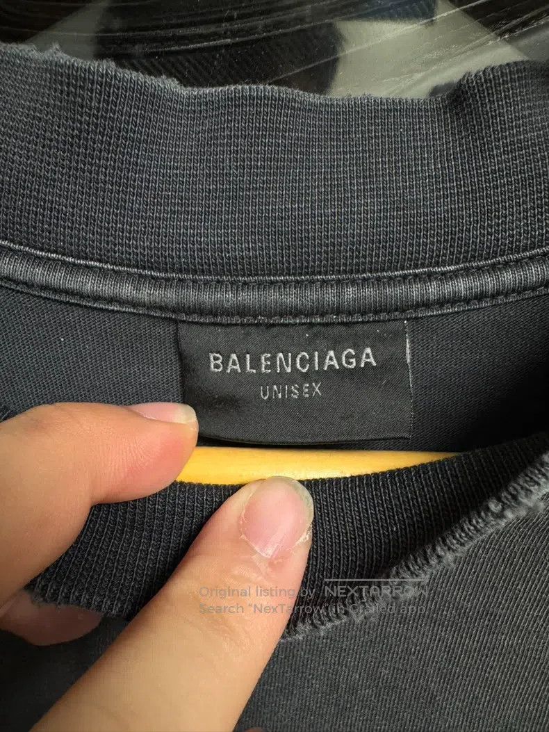 Balenciaga Balenciaga Tape Short Sleeve Size US S / EU 44-46 / 1 - 3 Thumbnail