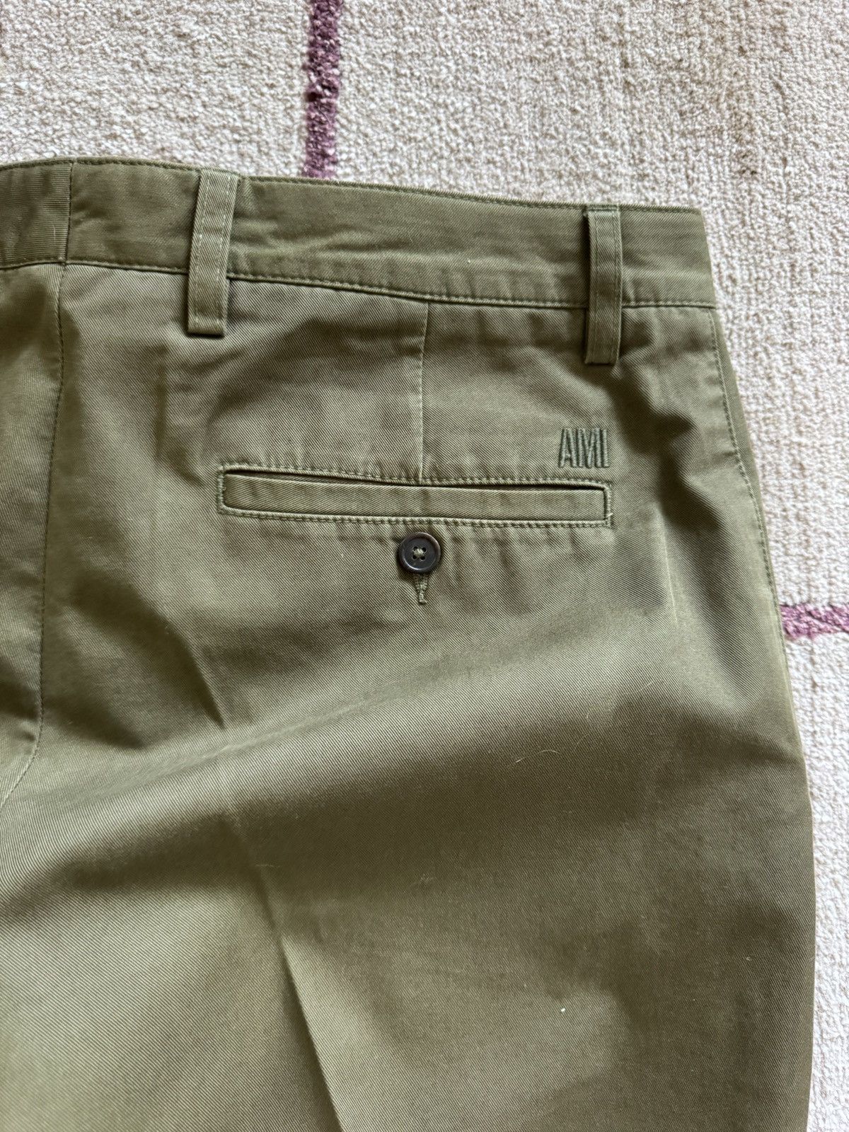 AMI AMI Paris army green pants Size US 30 / EU 46 - 6 Thumbnail
