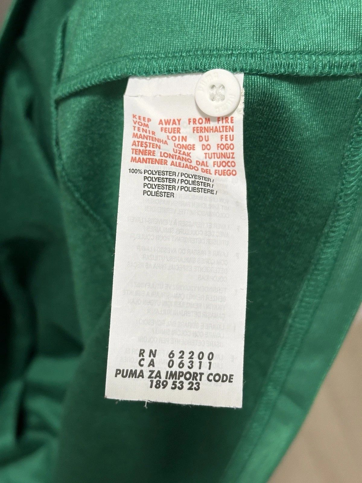 Puma National Team Ireland 2011 World Cup Rugby Jersey T-Shirt Size US L / EU 52-54 / 3 - 9 Thumbnail