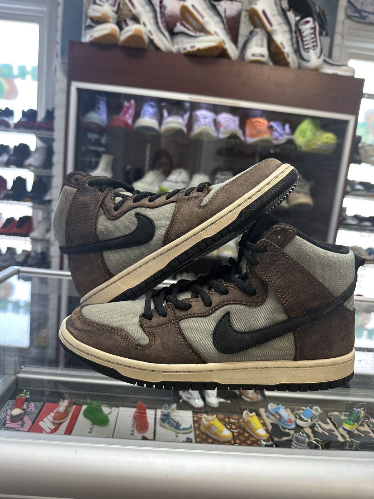 Nike Nike SB Dunk High ‘Baroque Brown’ Size US 8 / EU 41 - 1 Thumbnail