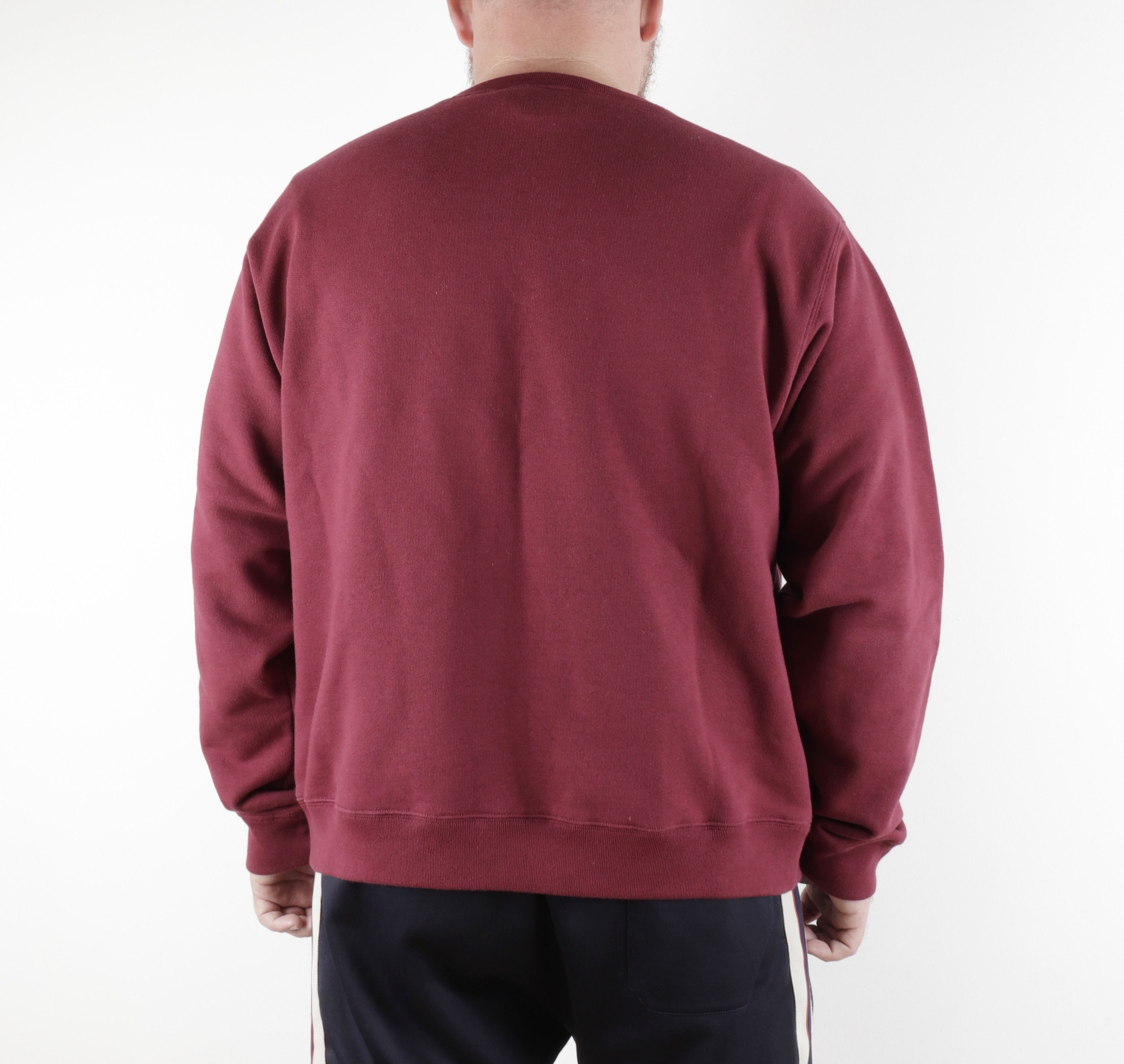 Gucci GUCCI Burgundy Cotton Sweatshir with Logo 'Original Gucci' Size US L / EU 52-54 / 3 - 4 Thumbnail