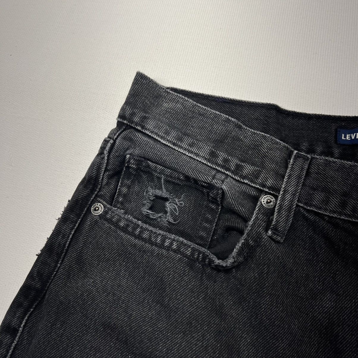 Levi's Levis Jeans Black Made & Crafted 502 Regular Taper Faded Size US 30 / EU 46 - 7 Thumbnail