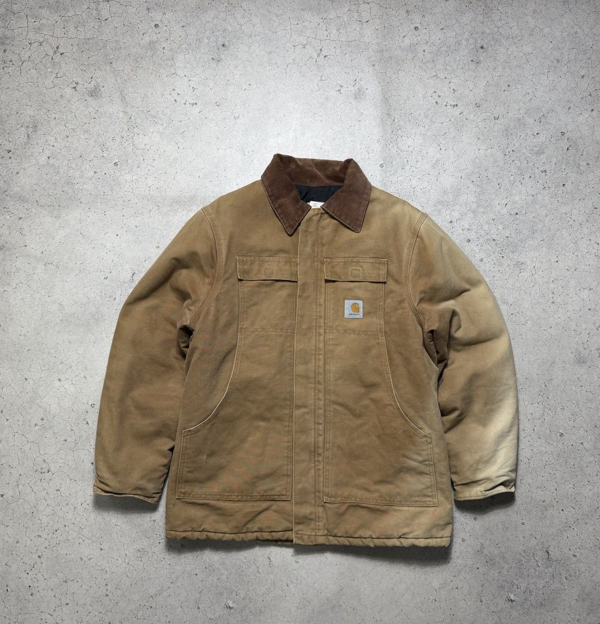 Carhartt Carhartt Camel Denim Jacket Vintage Size US L / EU 52-54 / 3 - 2 Thumbnail