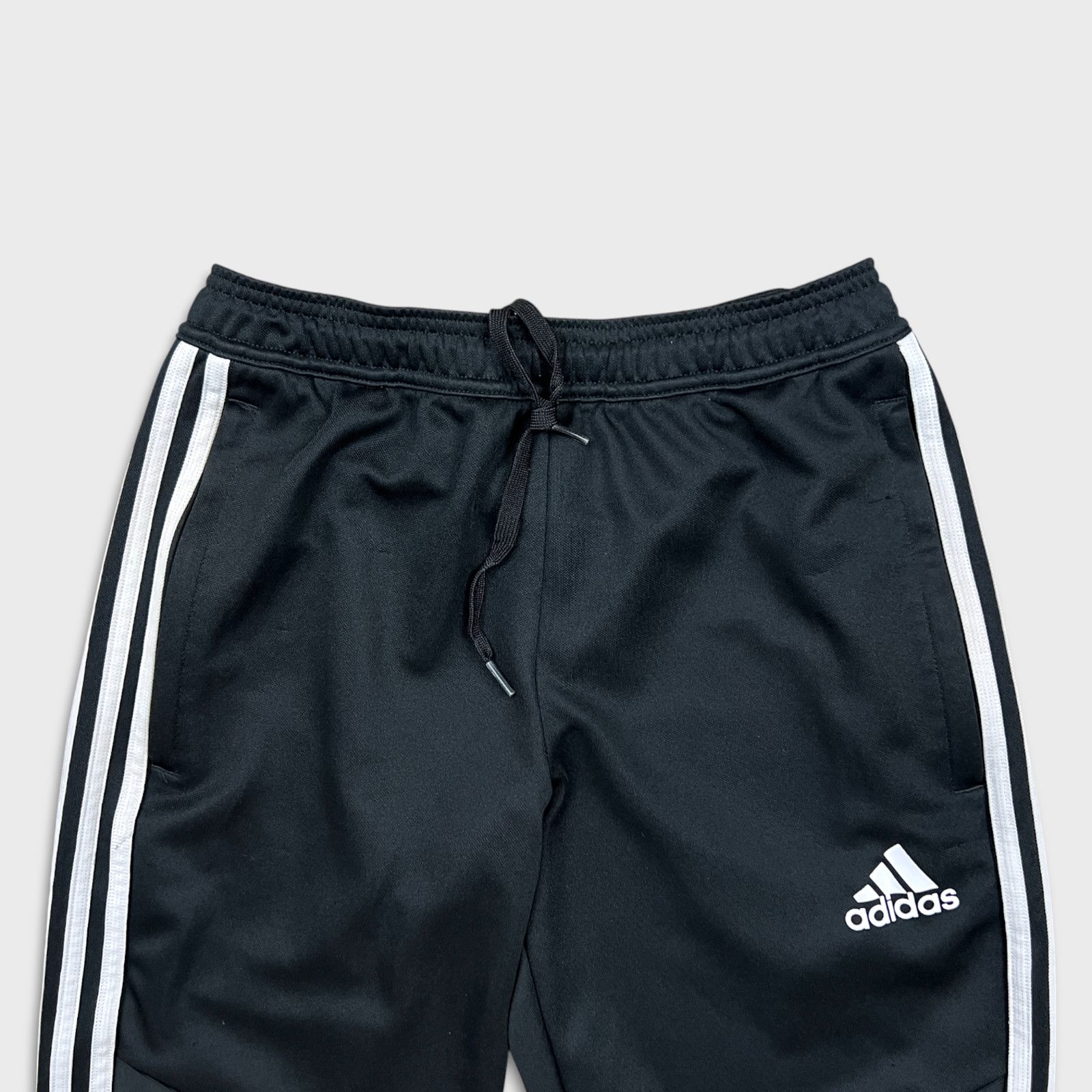 Adidas × Vintage Adidas Track Pants Small Essentials Stripe Training Athletic Size US 26 / EU 42 - 2 Thumbnail