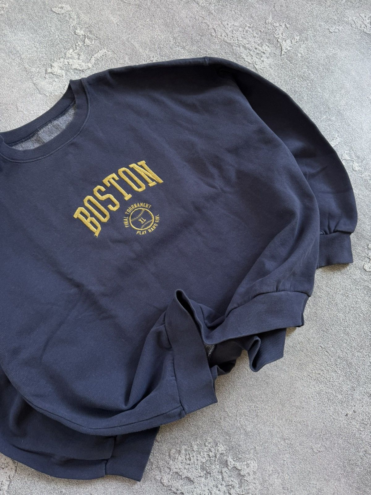 Vintage Boston city in the USA crewneck sweatshirt jumper pullover Size US M / EU 48-50 / 2 - 3 Thumbnail