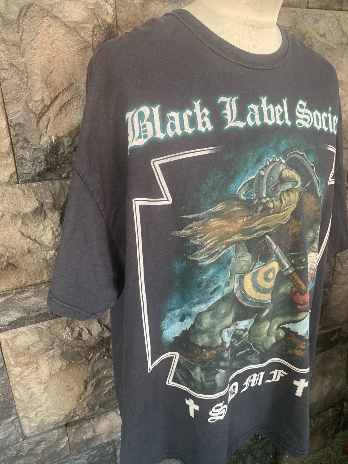 Band Tees × Vintage Vintage Black Label Society Heavy Metal Band T shirt Size US XXL / EU 58 / 5 - 4 Thumbnail
