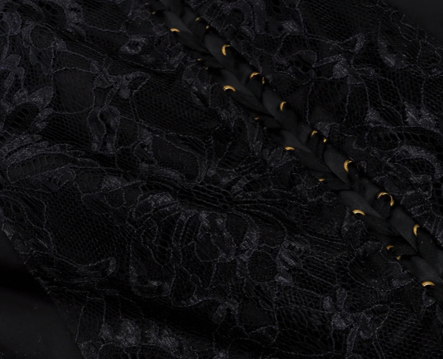 Dolce & Gabbana D&G Dolce and Gabbana Lace Up Bustier Large Corset Dress Size L / US 10 / IT 46 - 5 Thumbnail